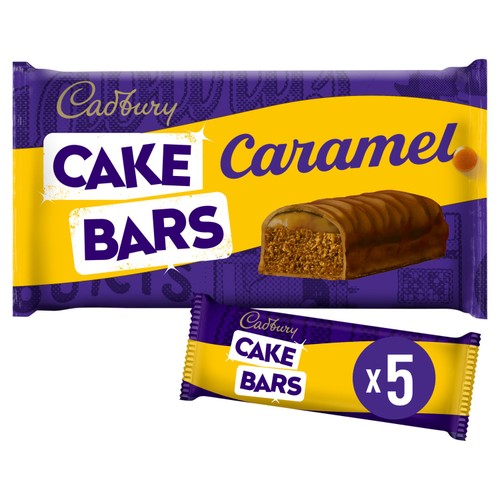 Cadbury Caramel Cake Bars
