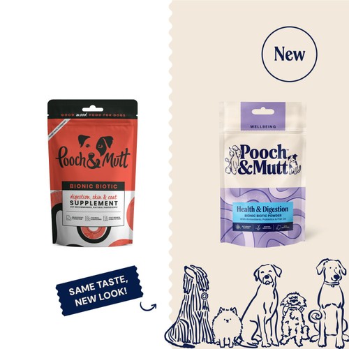 Pooch & Mutt Bionic Biotic, Digestion, Skin & Coat Supplement for dogs thumbnail 2