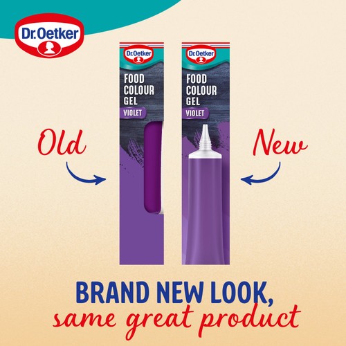 Dr. Oetker Violet Food Colouring Gel thumbnail 2
