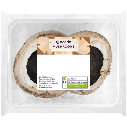 Ocado Portobello Mushrooms thumbnail 2