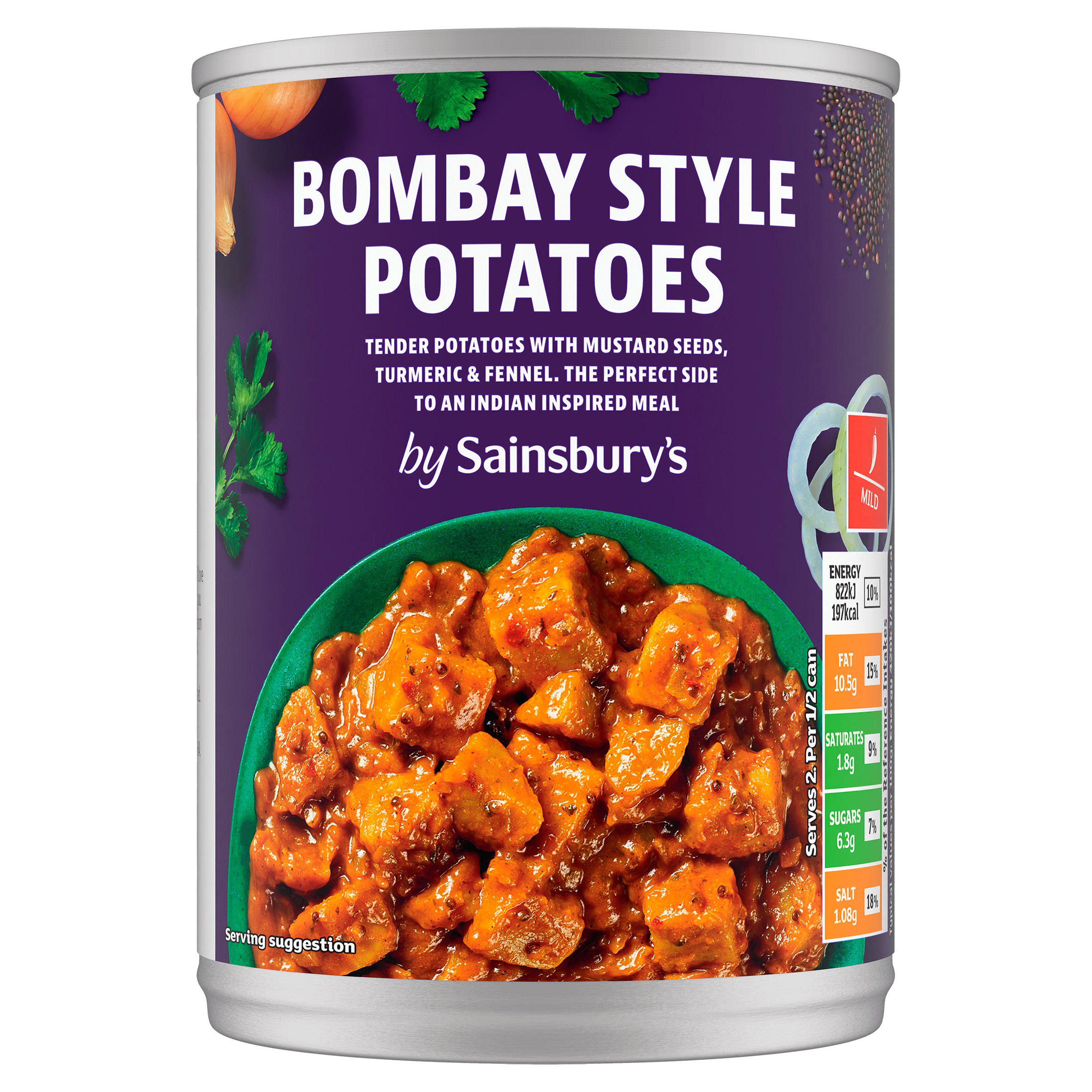 Sainsbury's Bombay Potatoes 392g
