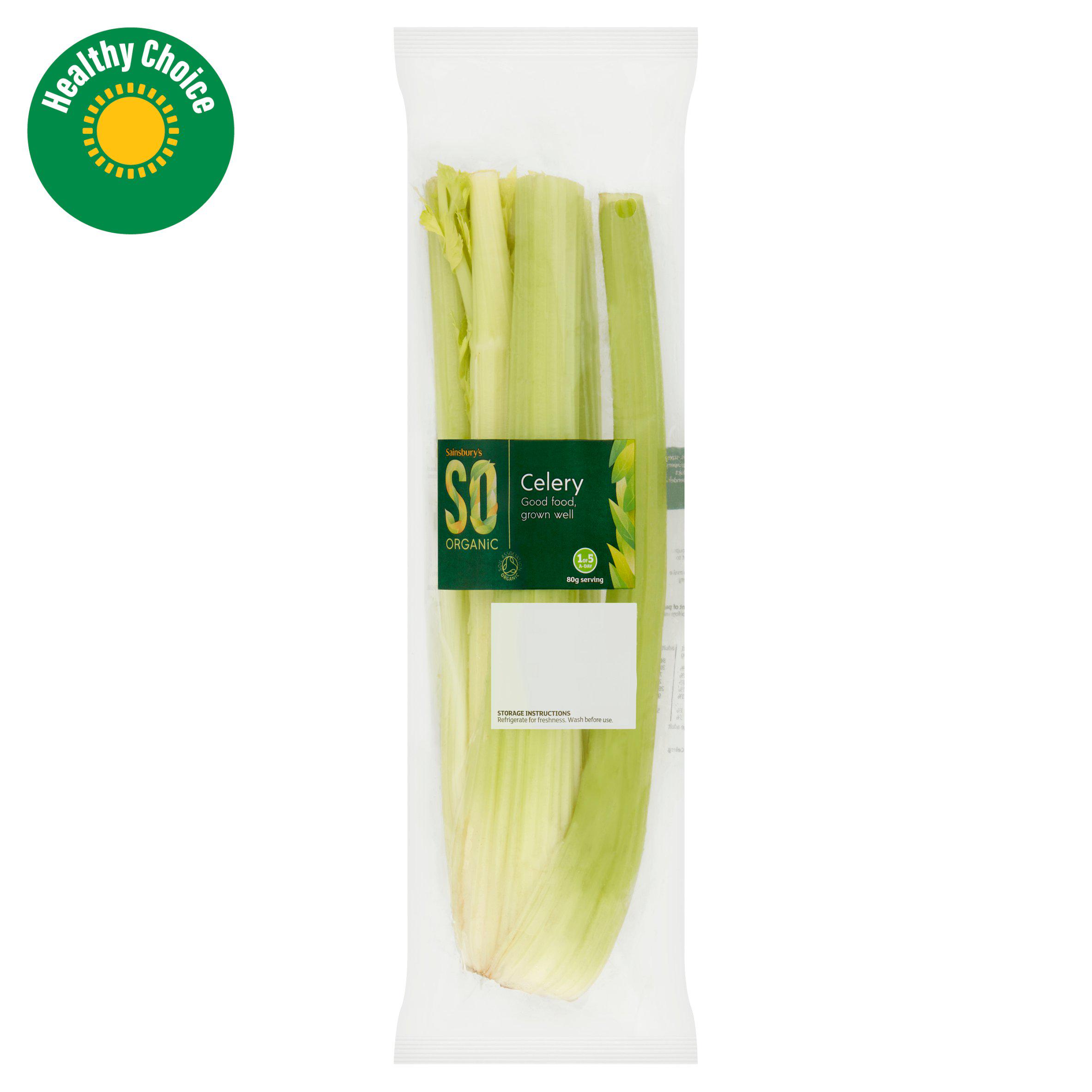 Sainsbury's Celery, SO Organic