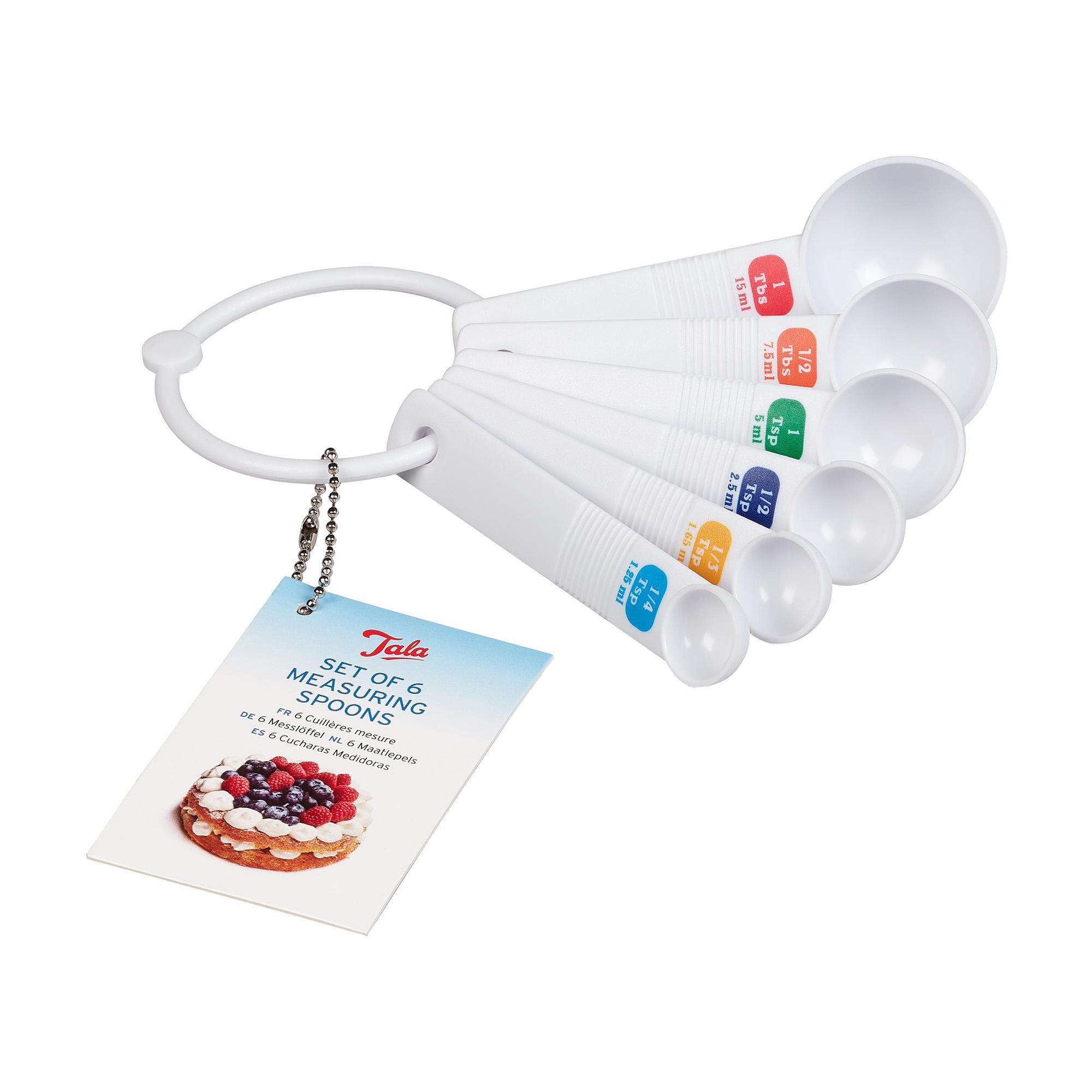 Tala Set of 6 Plastic Measuring Spoons thumbnail 2