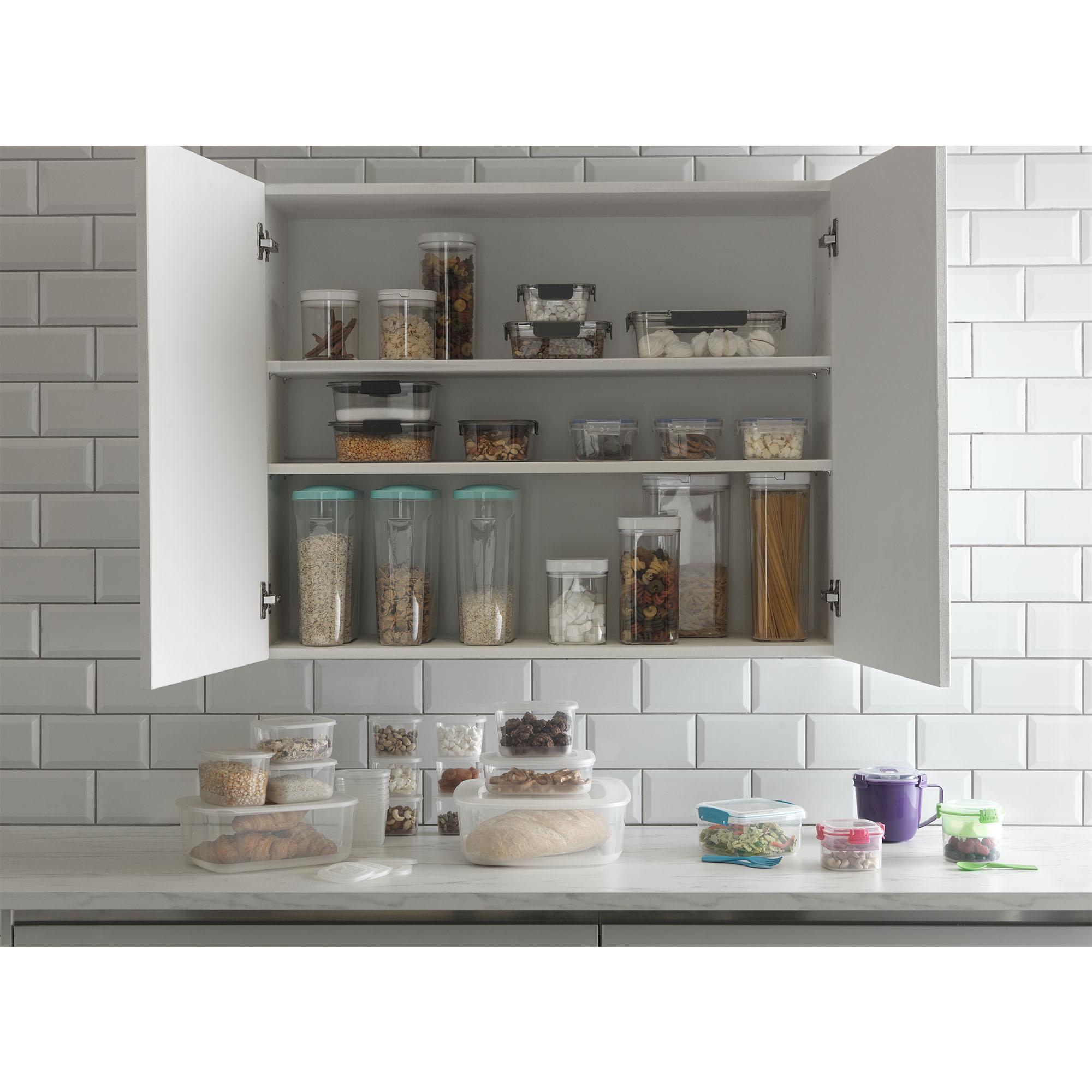 Sainsbury's Home Pack of 3 900ml Klip Lock Storage Set thumbnail 5