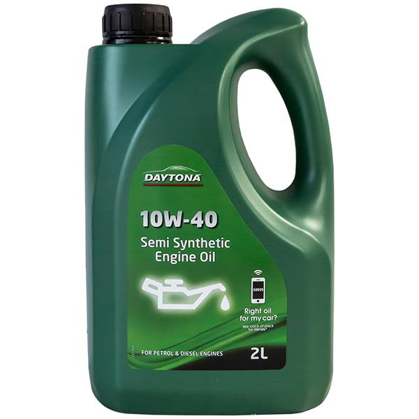 Daytona 10w40 Semi Synthetic Oil - 2L