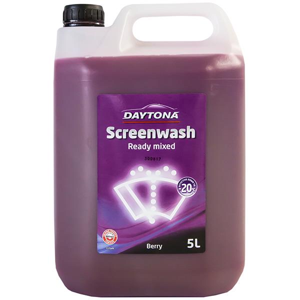 Daytona Screenwash Ready Mixed Berry 5L - 20 Degrees