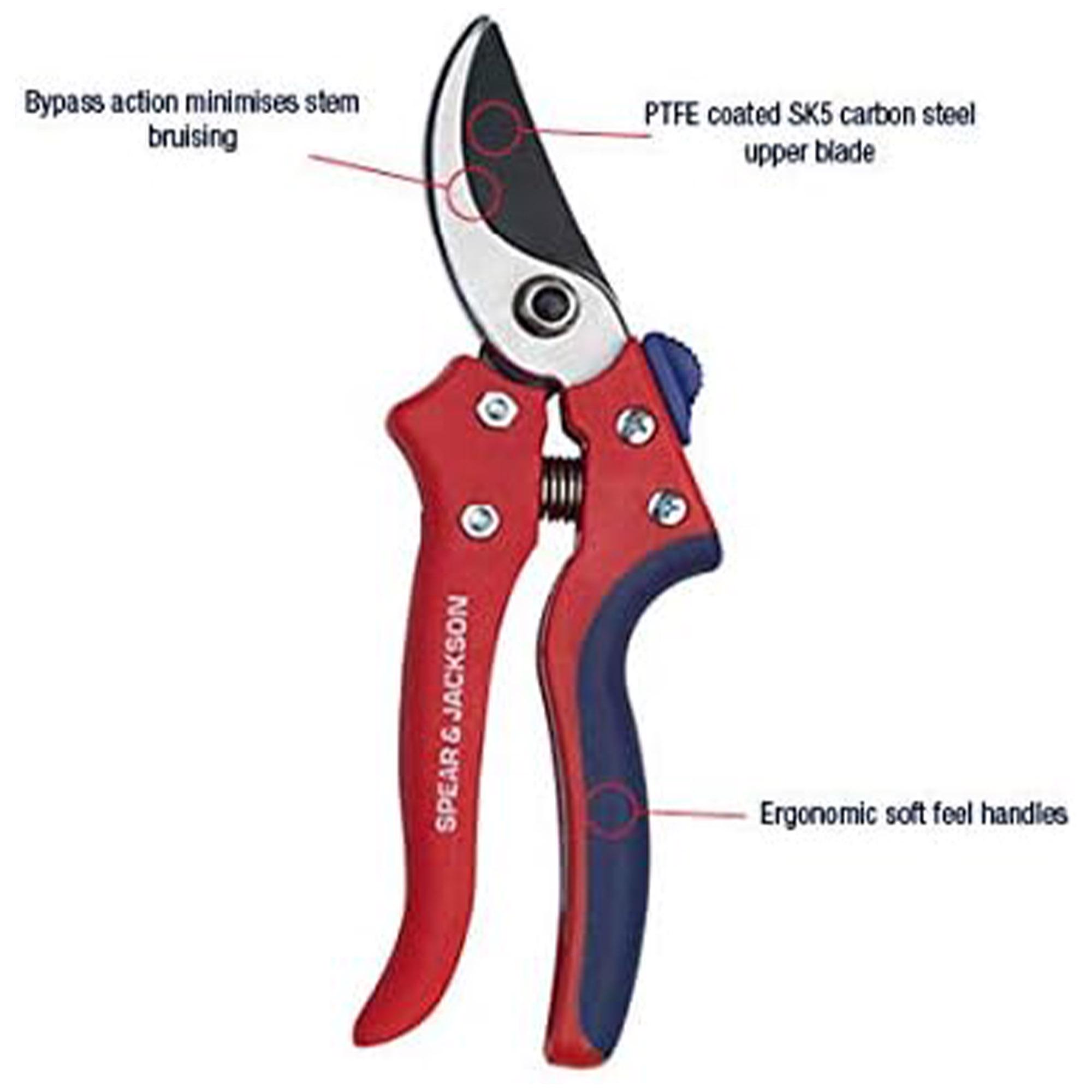 Spear & Jackson Razorsharp Bypass Secateurs thumbnail 2