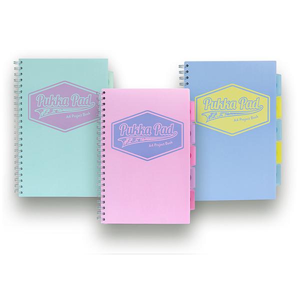 Pukka Pad A4 Project Book Blue