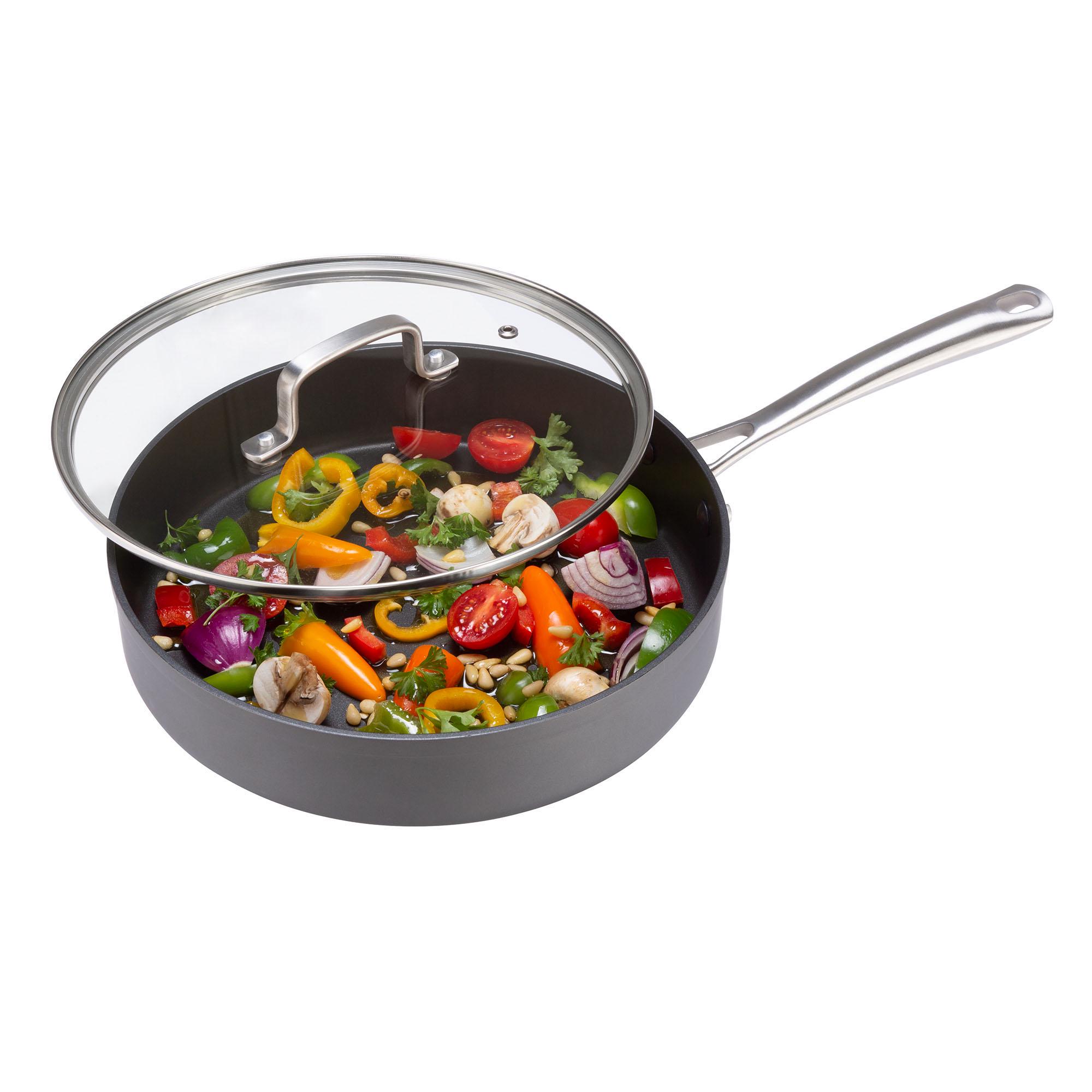 Sainsbury's Home 26cm Hard Anodised Saute Pan thumbnail 2