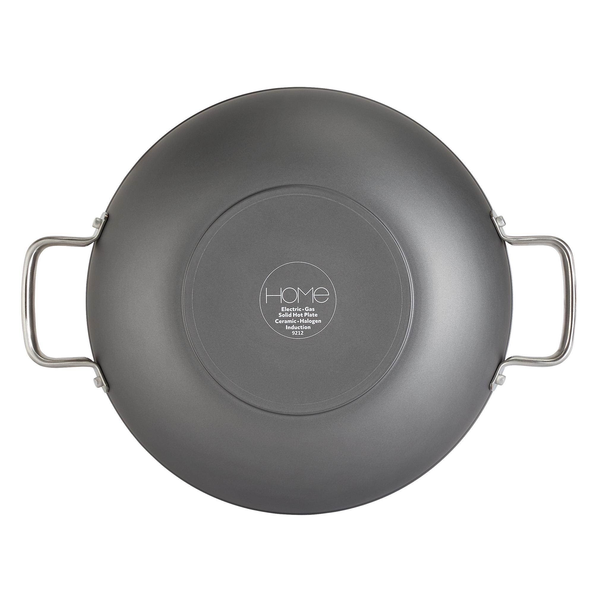 Habitat 30cm Hard Anodised Aluminium Double Handled Wok thumbnail 5