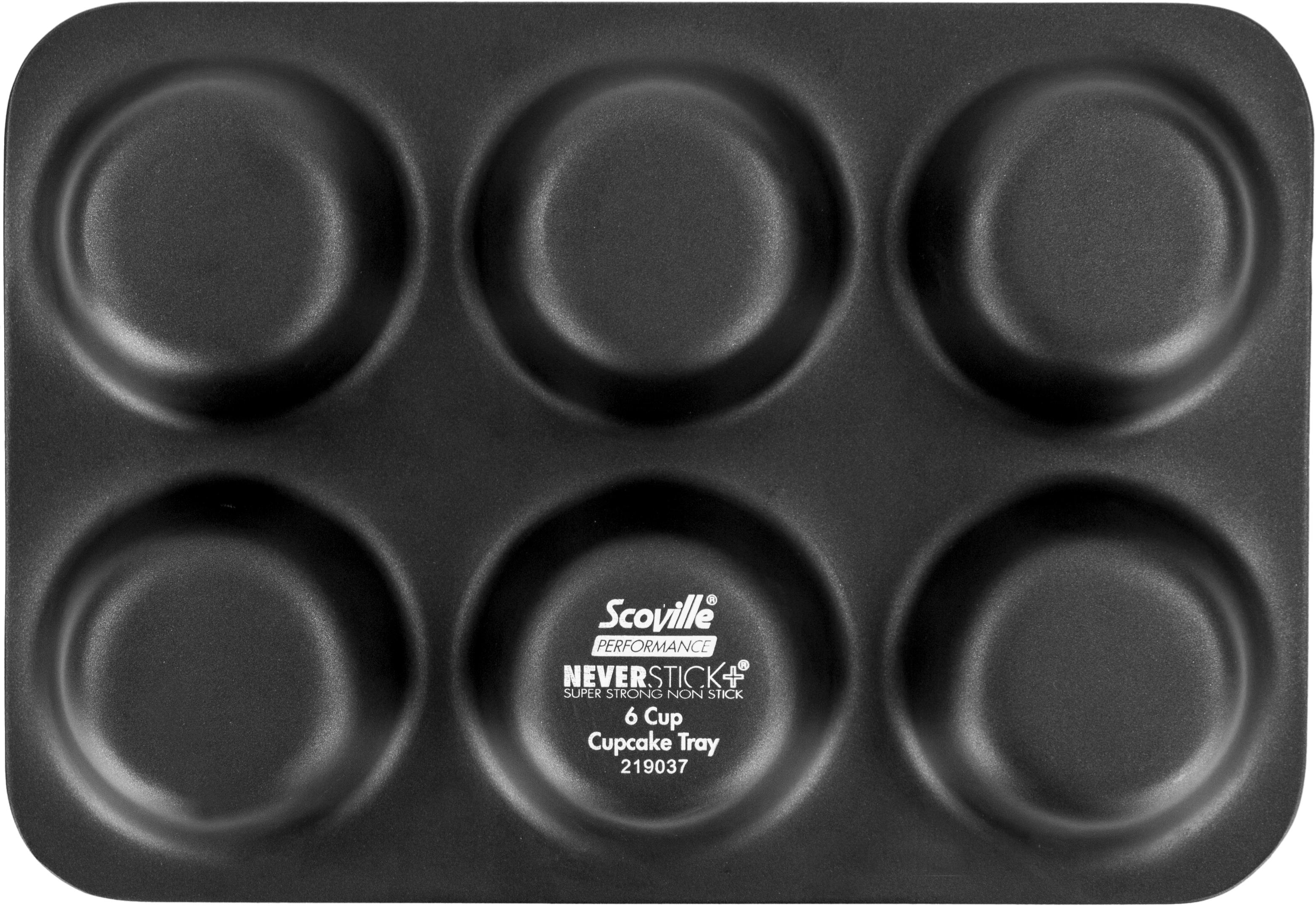 Scoville Neverstick 6 Cup Cupcake Tray thumbnail 4