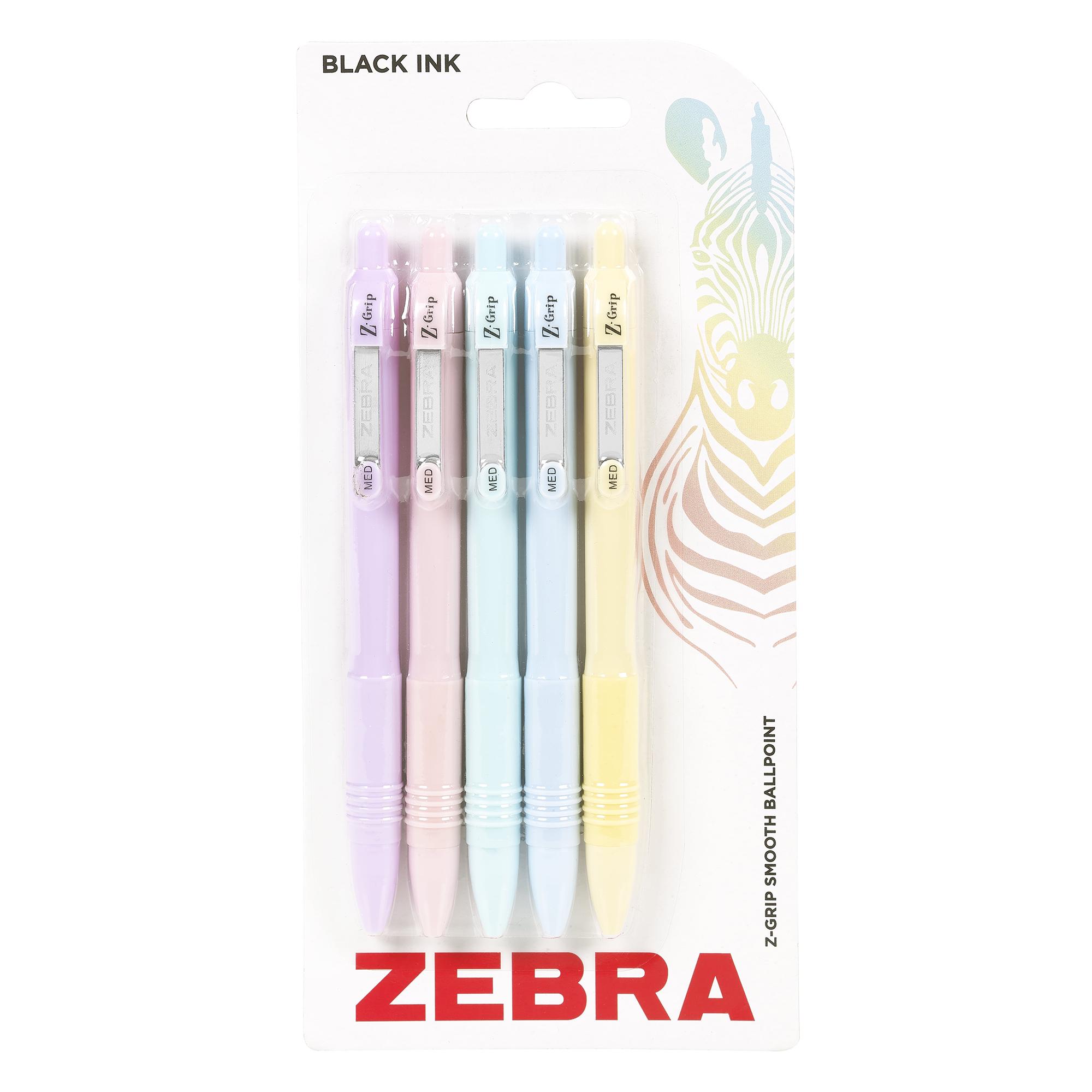 Z-Grip Pastel Black Pens