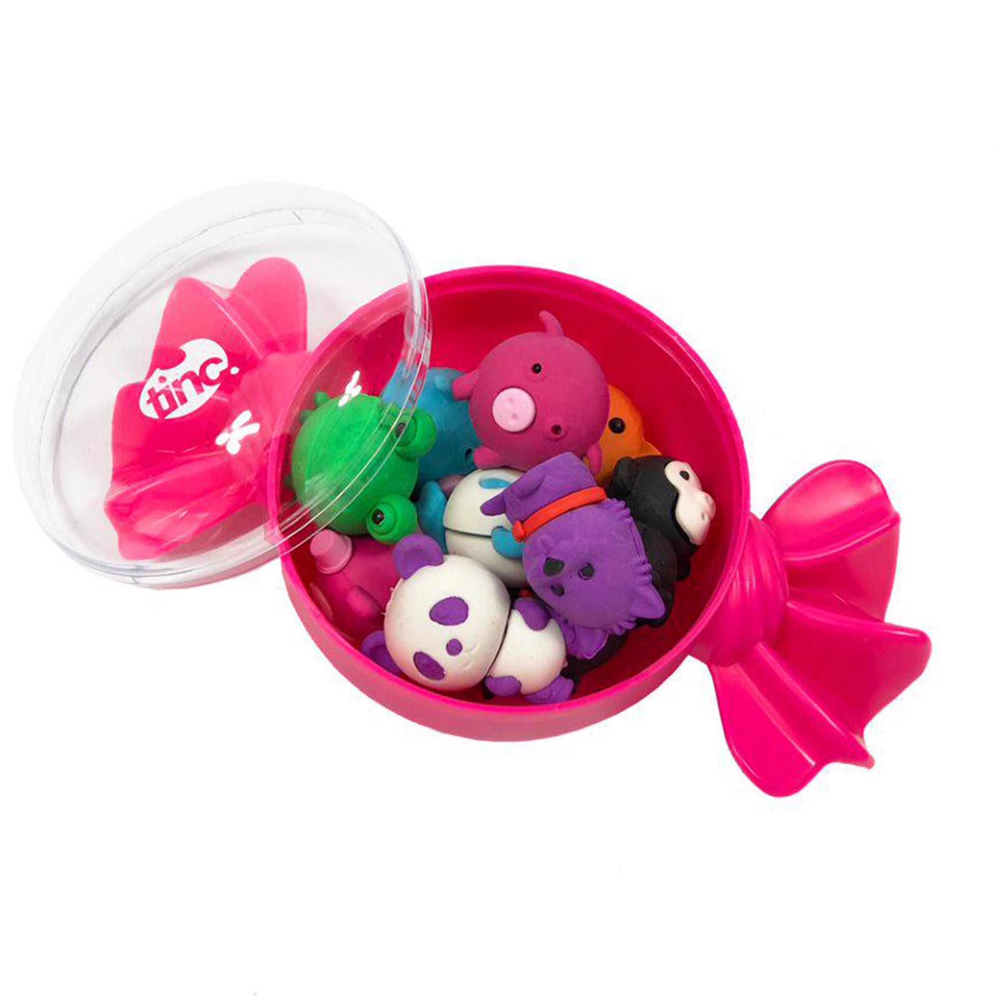 Tinc Sweetie Tub Pink With Erasers thumbnail 3