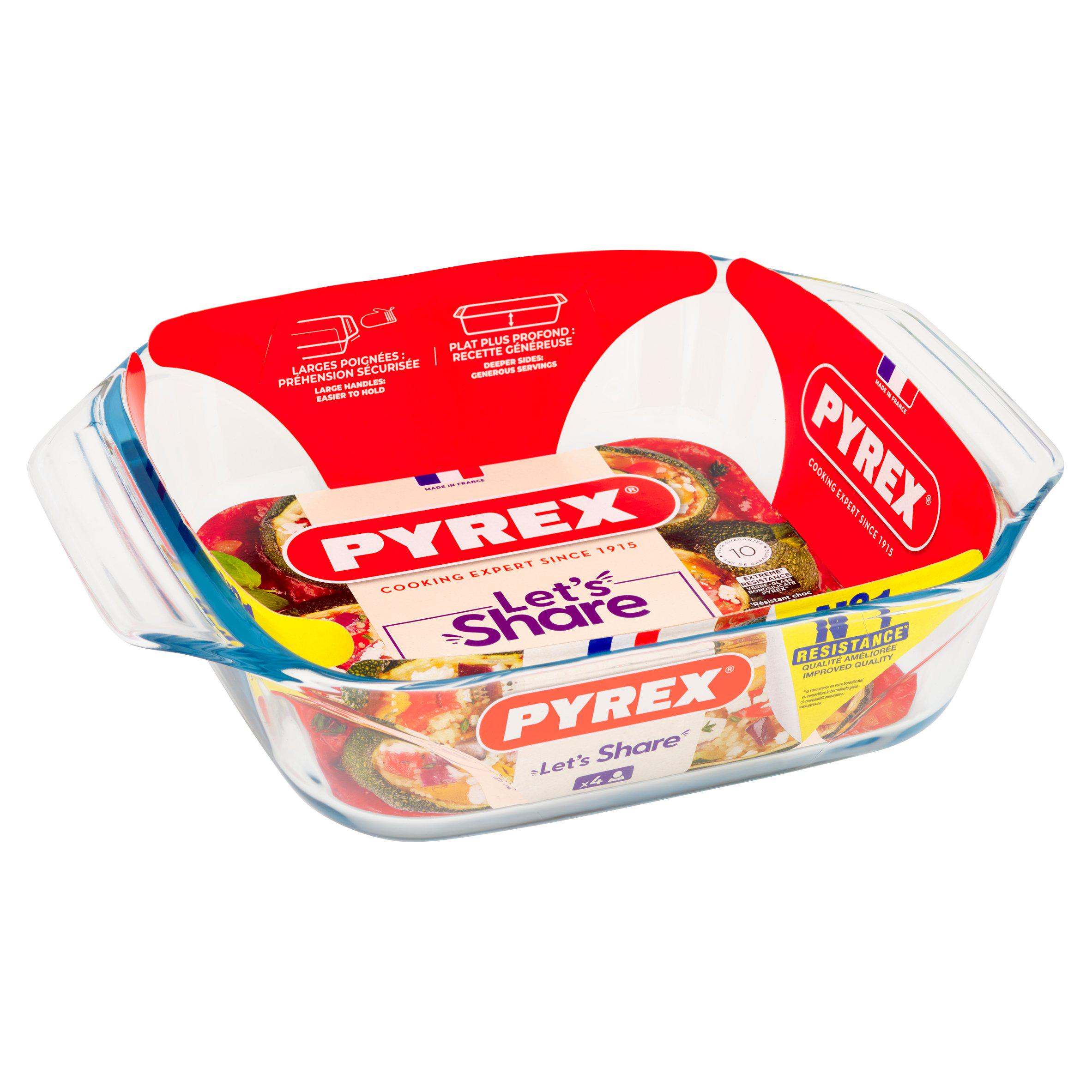 Pyrex Irresistable Square Glass Roaster