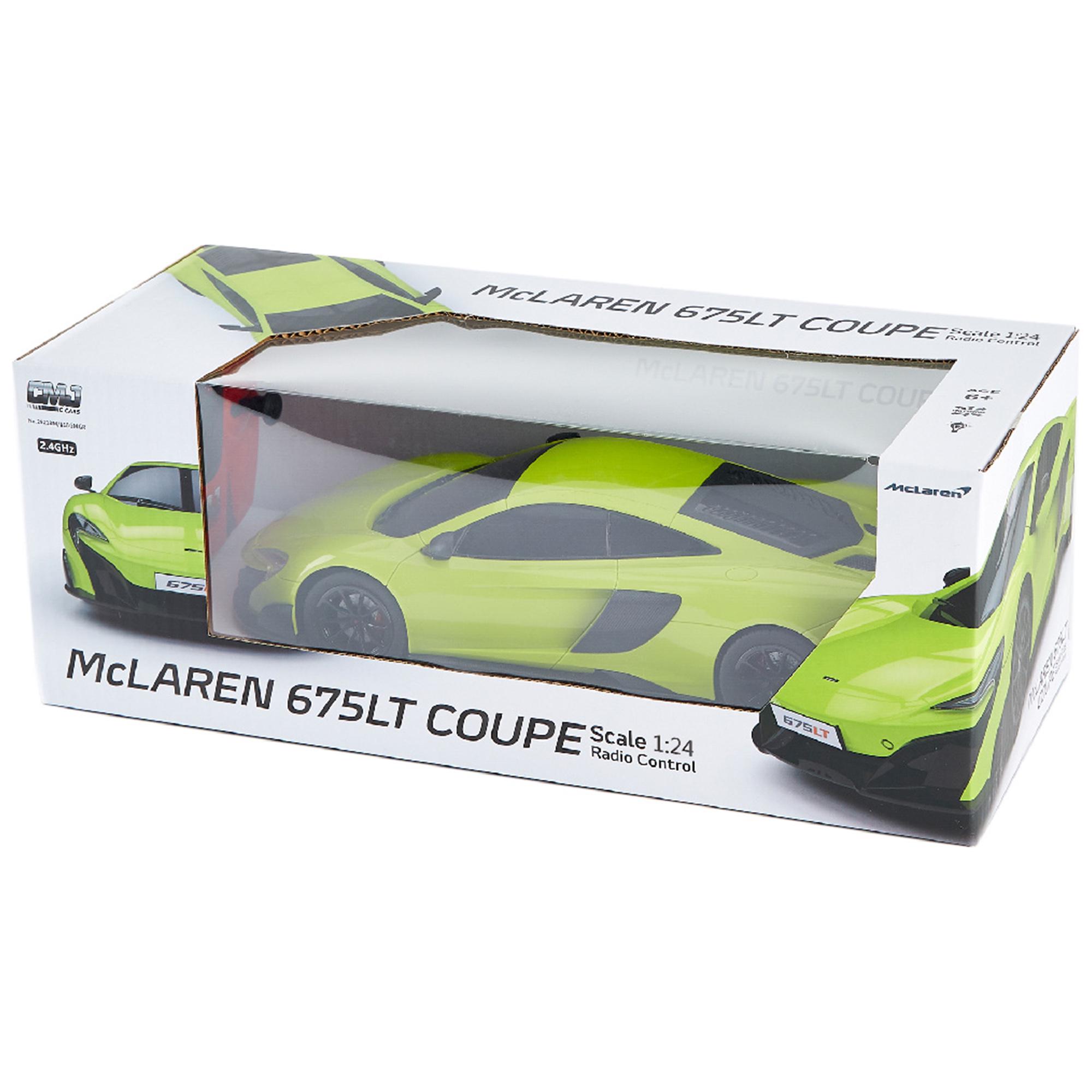 Mclaren 1:24 Radio Controlled Sports Car Green thumbnail 5