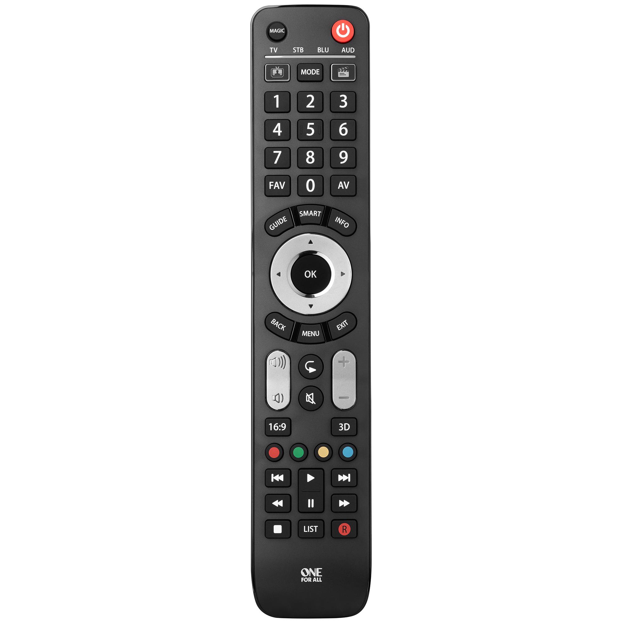 Evolve 4in1 TV Remote Control - URC7145