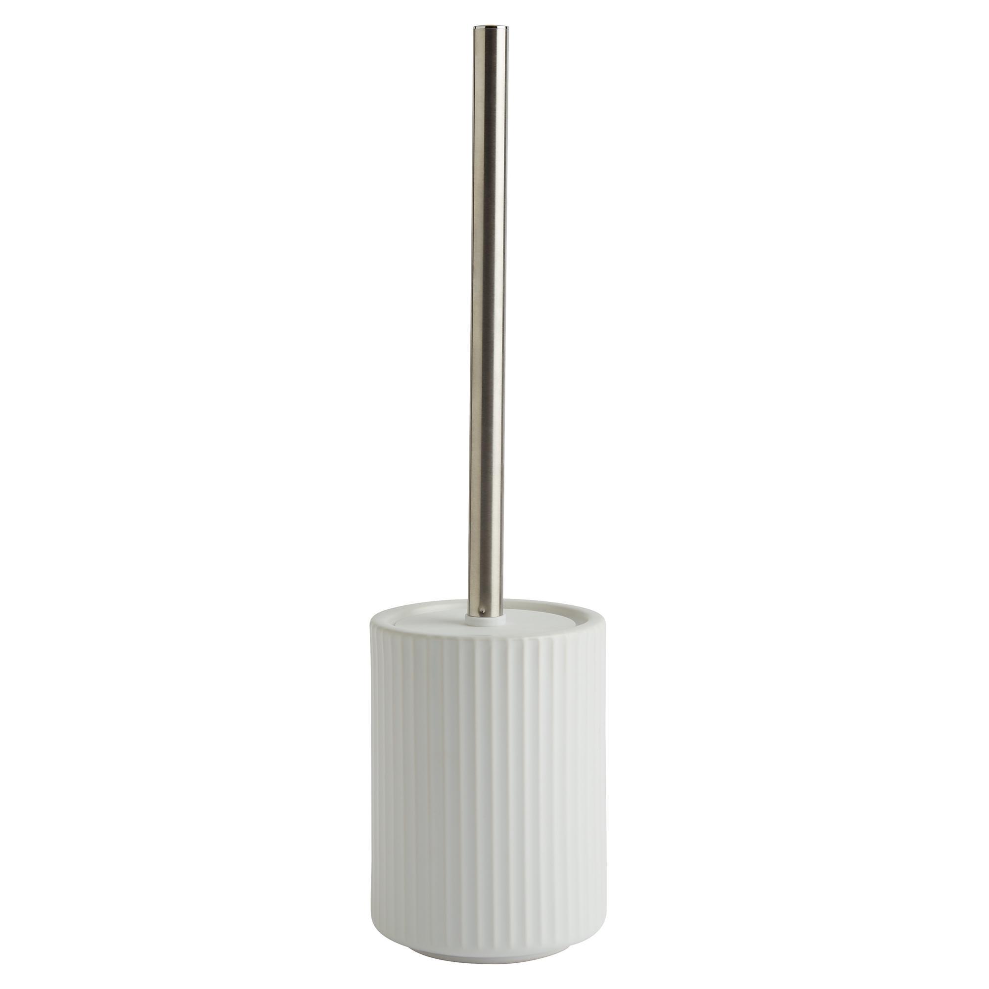 Sainsbury's Home Ribbed Toilet Brush - White
