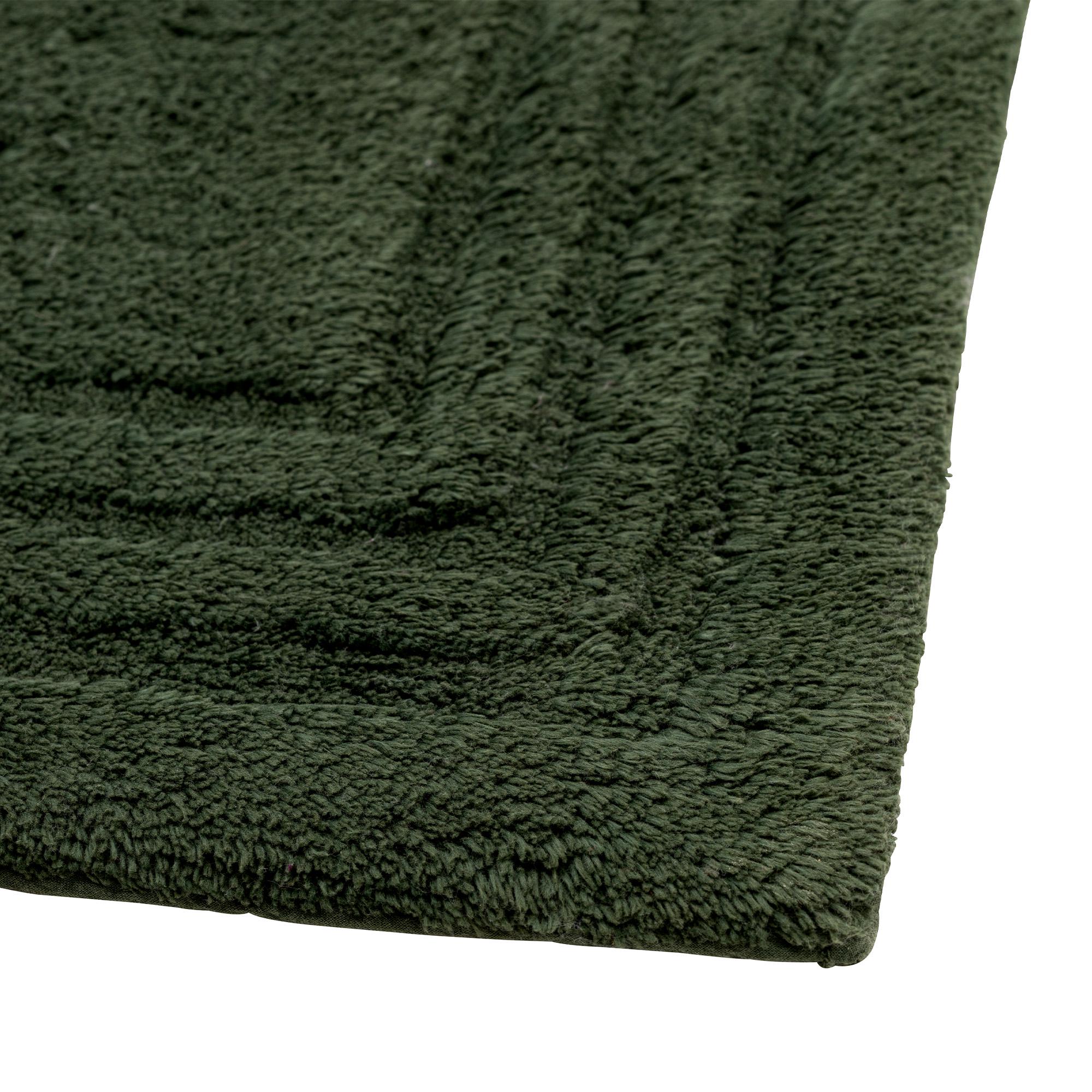 Habitat Deep Pile Bath Mat - Forest Green thumbnail 2