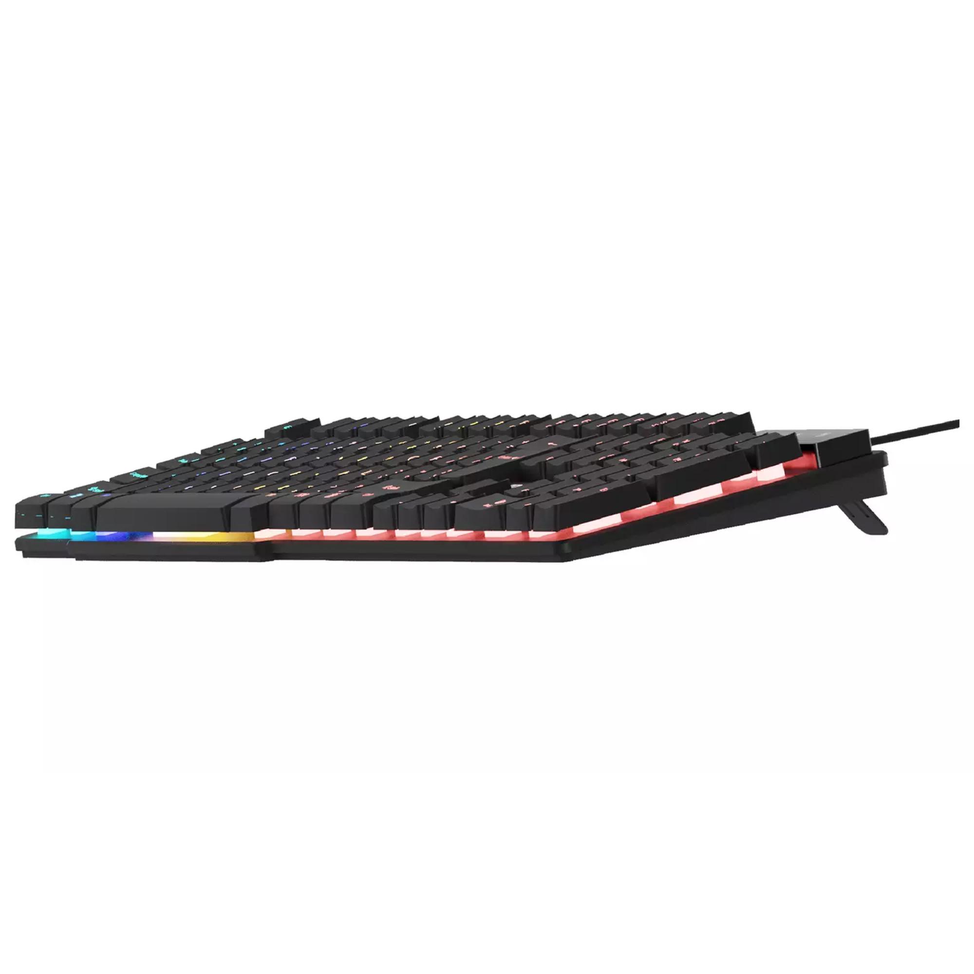 Power Gaming Recon Ocelot RGB Wired Gaming Keyboard - Black thumbnail 3