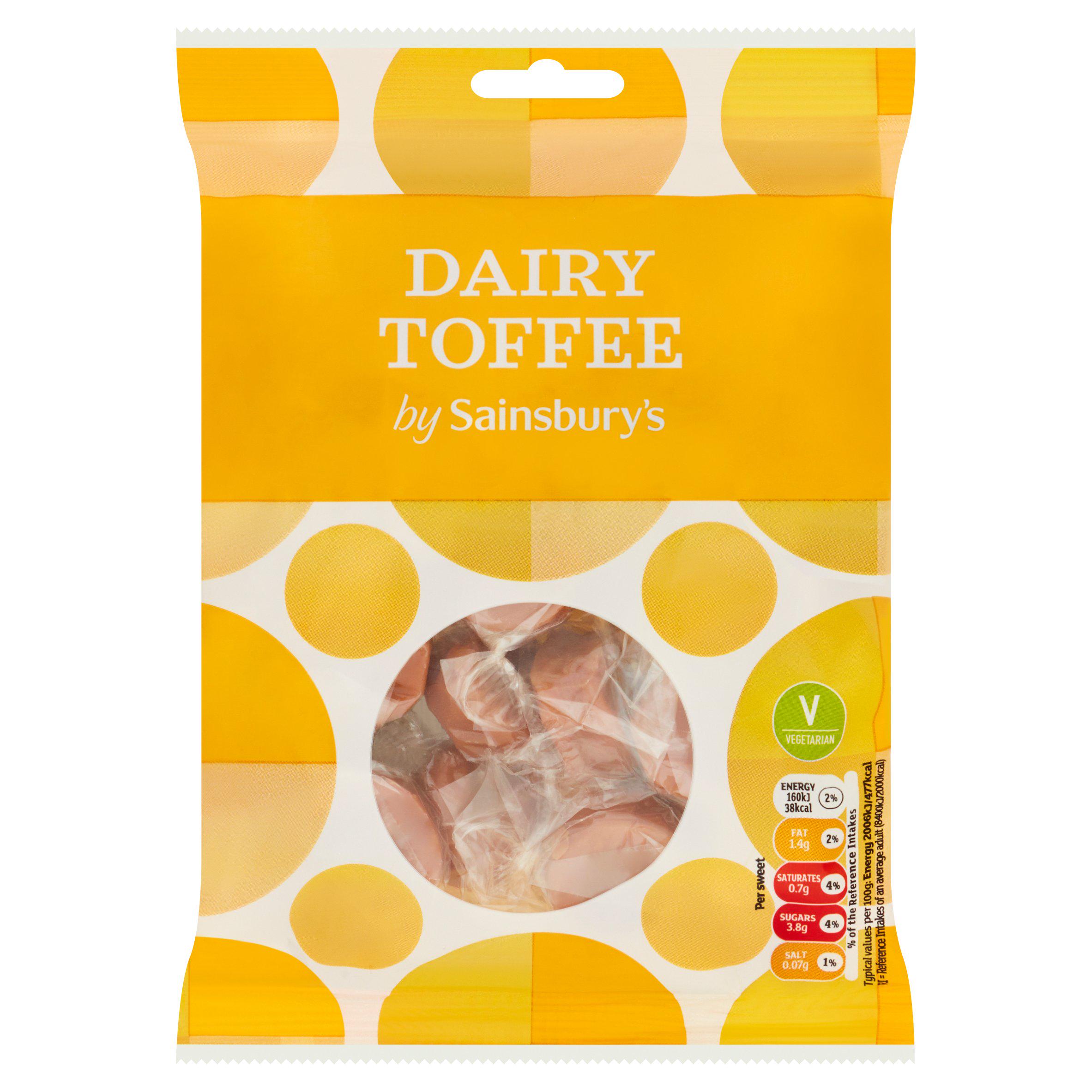Sainsbury's Dairy Toffee 200g