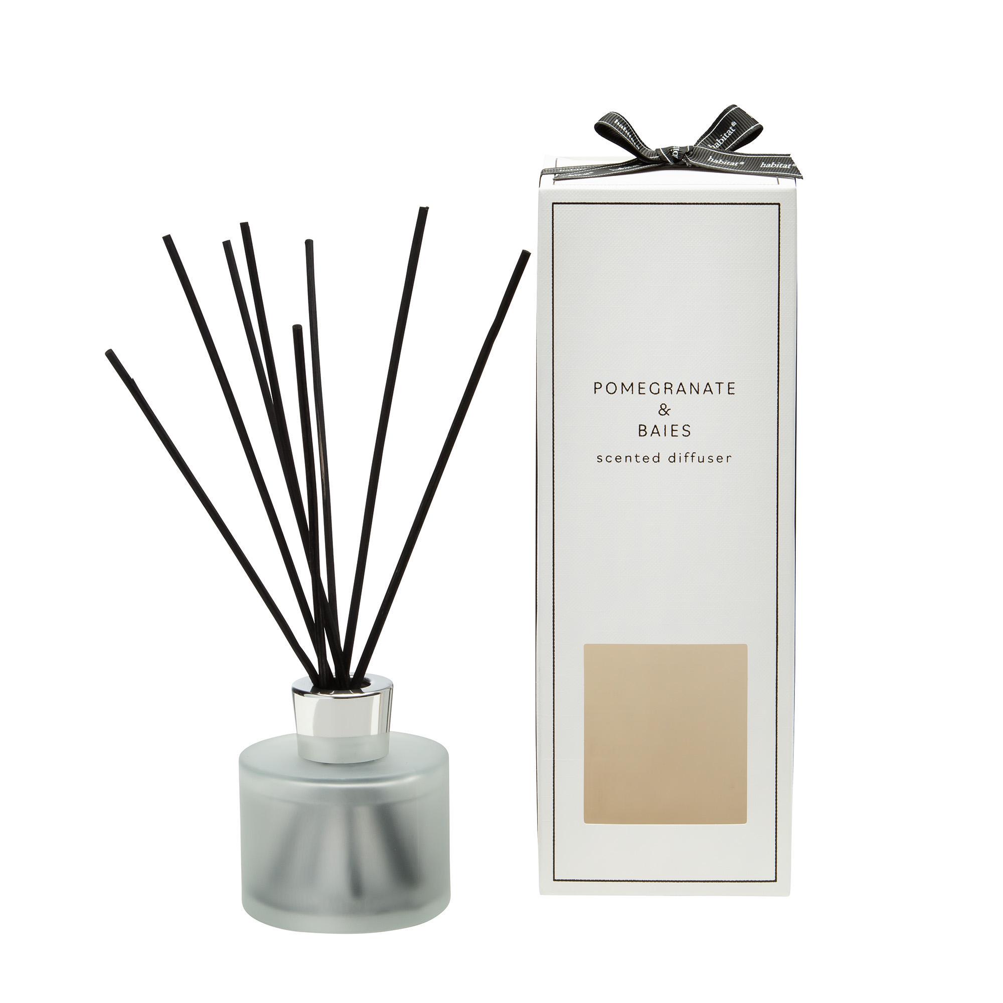 Habitat 90ml Scented Reed Diffuser - Pomegranate & Baies