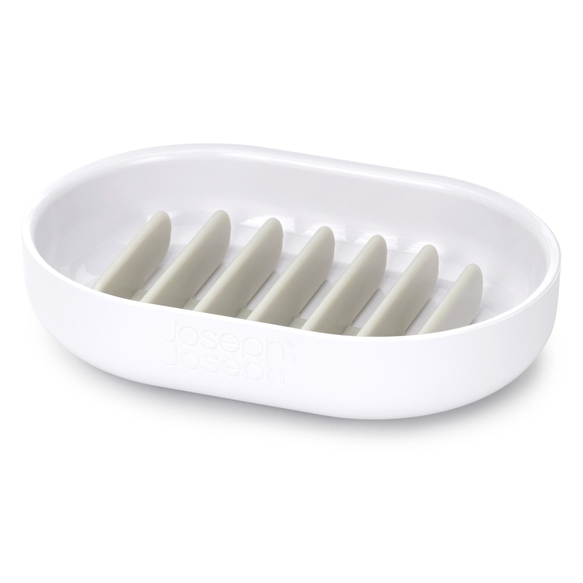 Joseph Joseph Duo Quick-drain Soap Dish - White