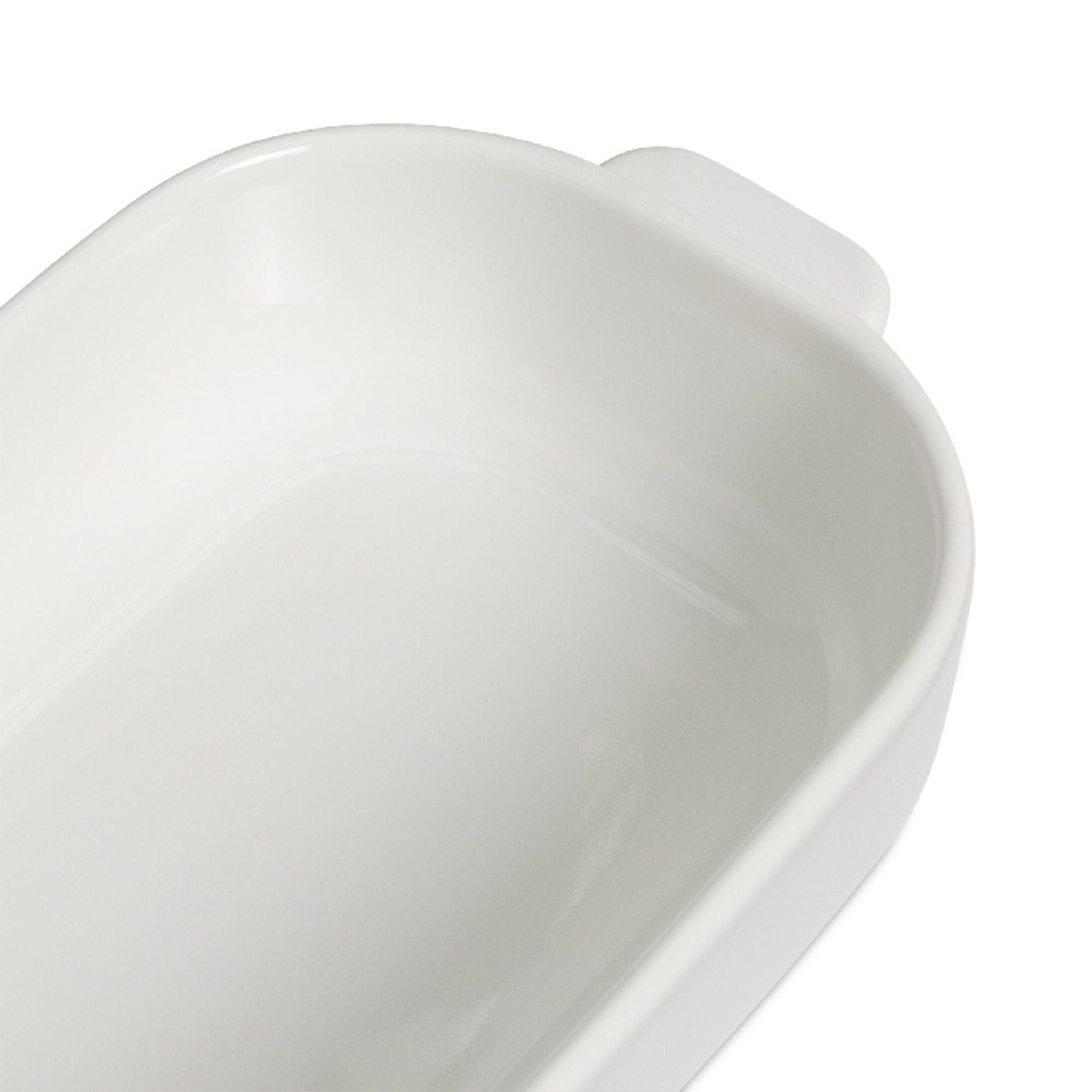 Habitat 21cm Riko Small Porcelain Rectangular Roaster thumbnail 3