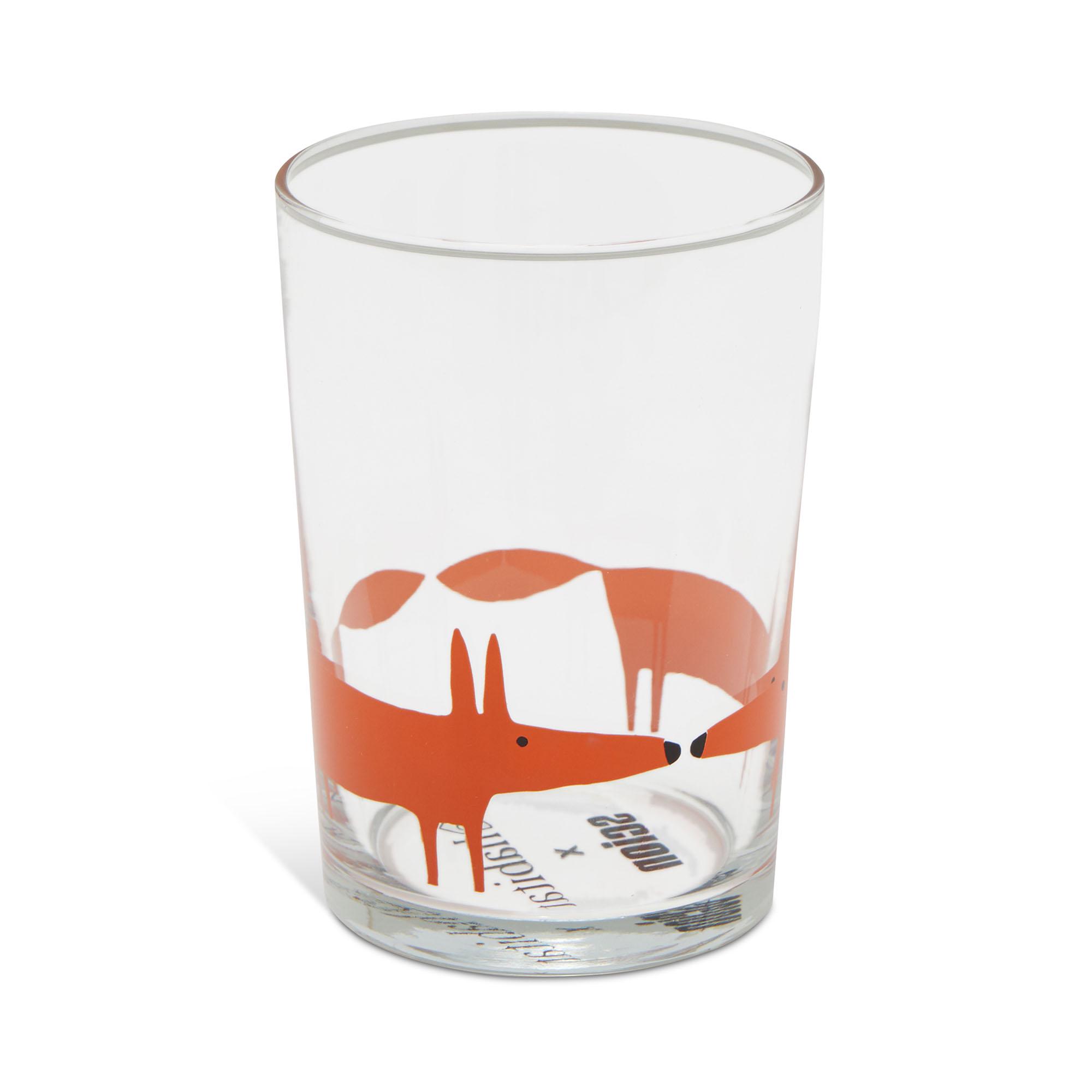 Habitat x Scion Mr Fox Glass Tumbler