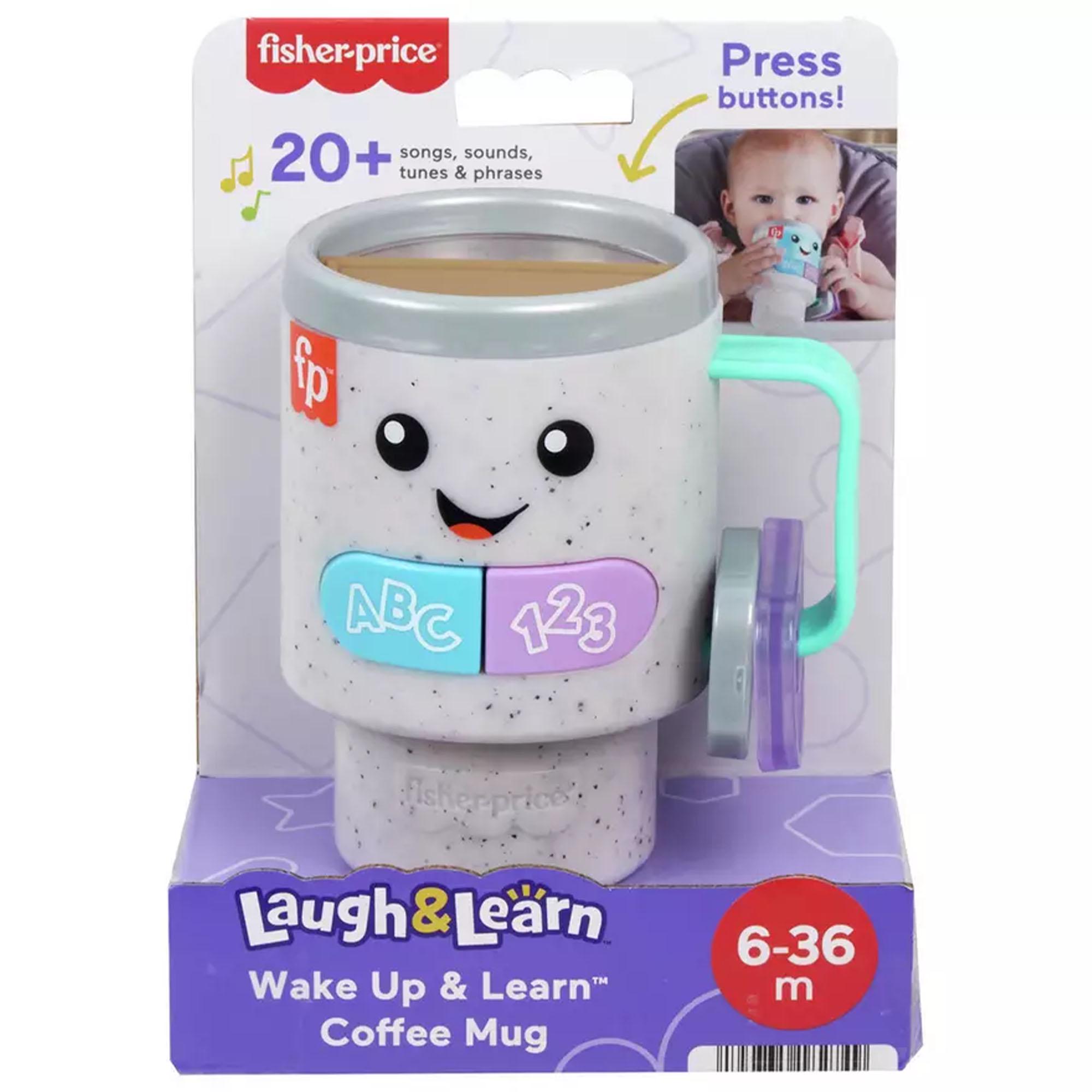 Fisher-Price Wake Up & Learn Coffee Mug Interactive Toy thumbnail 2
