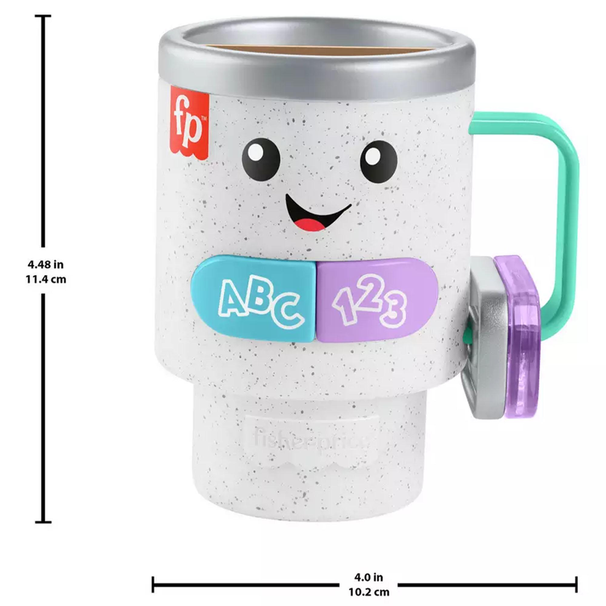 Fisher-Price Wake Up & Learn Coffee Mug Interactive Toy thumbnail 3