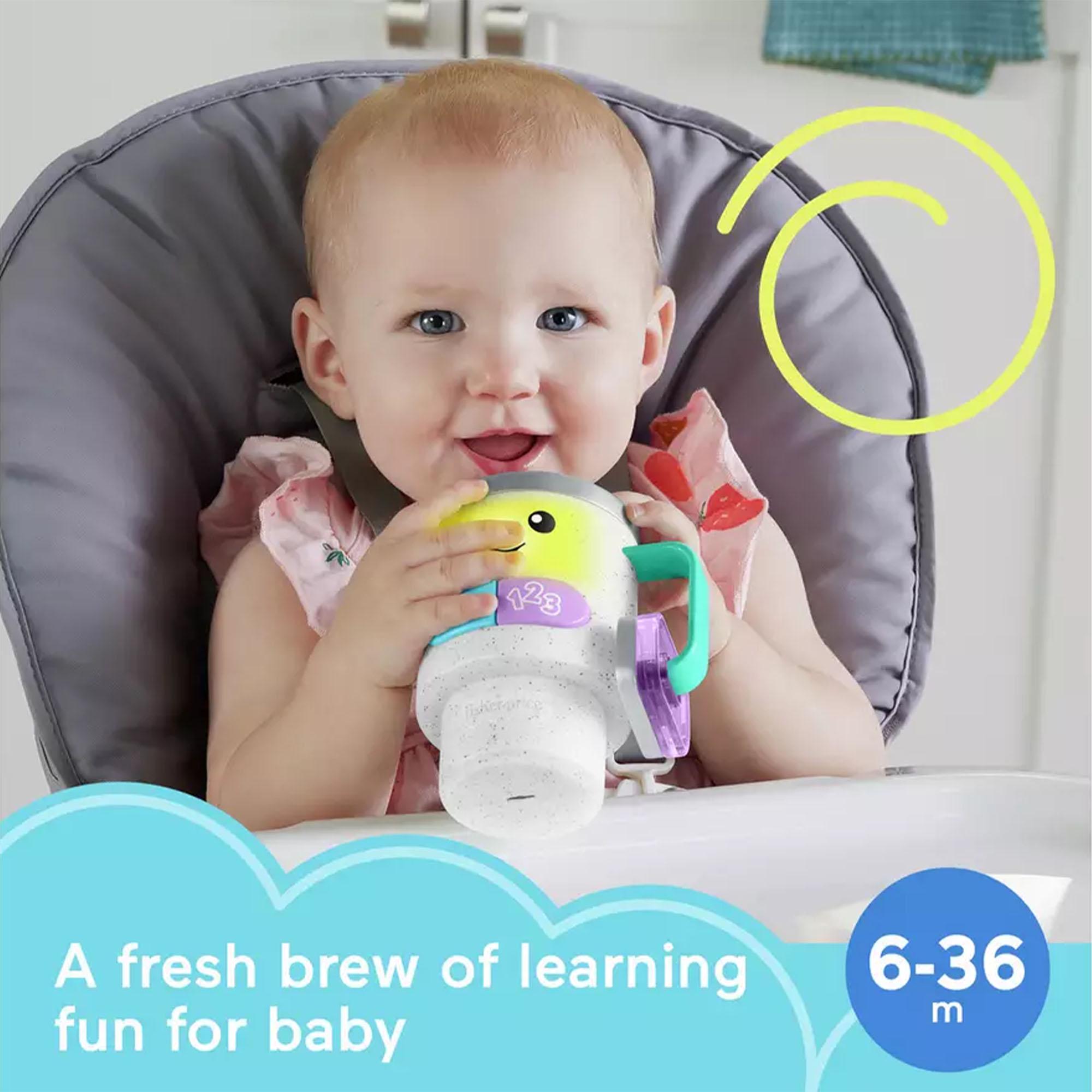 Fisher-Price Wake Up & Learn Coffee Mug Interactive Toy thumbnail 4