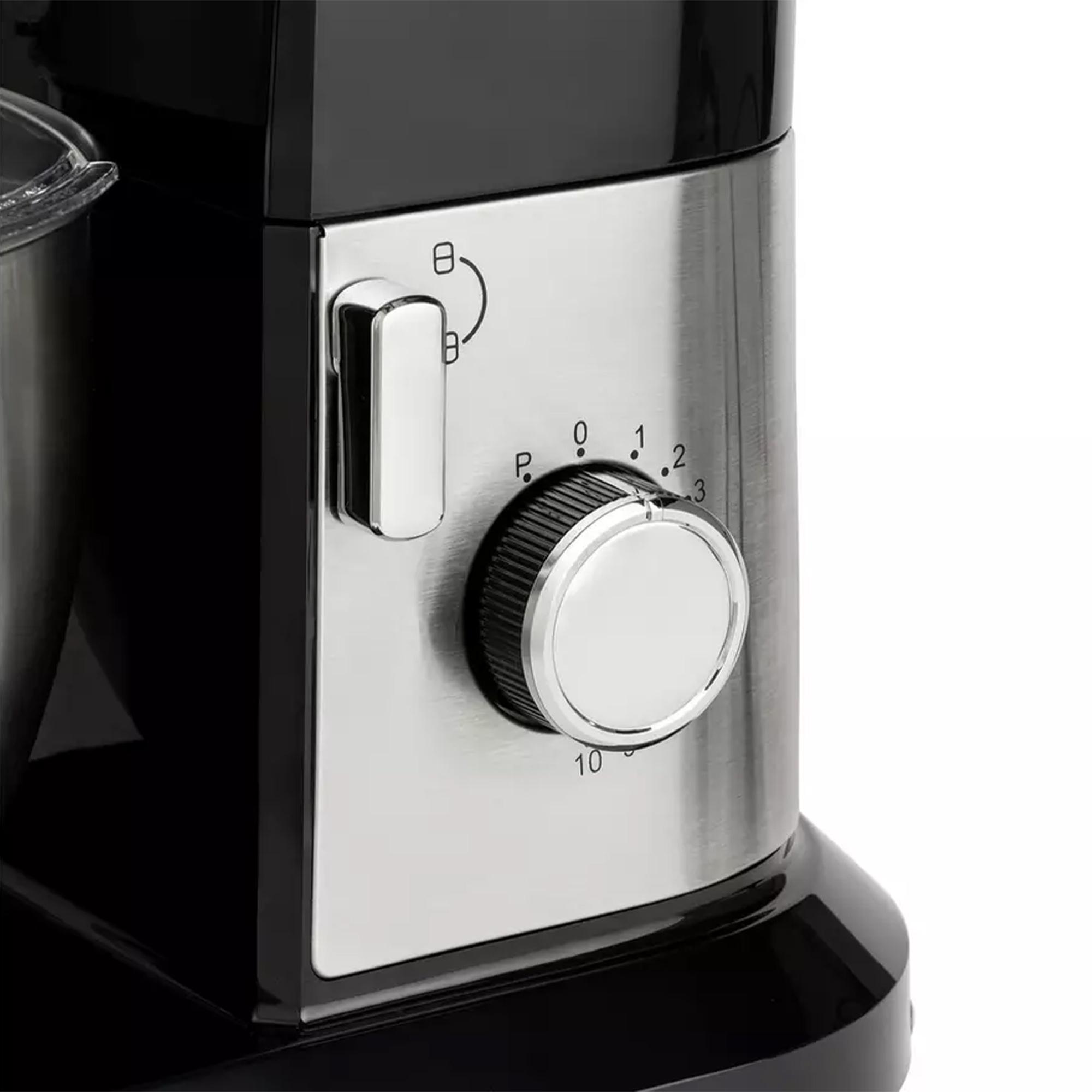 Cookworks KM6003B-GS Food Mixer with Stand - Black thumbnail 2