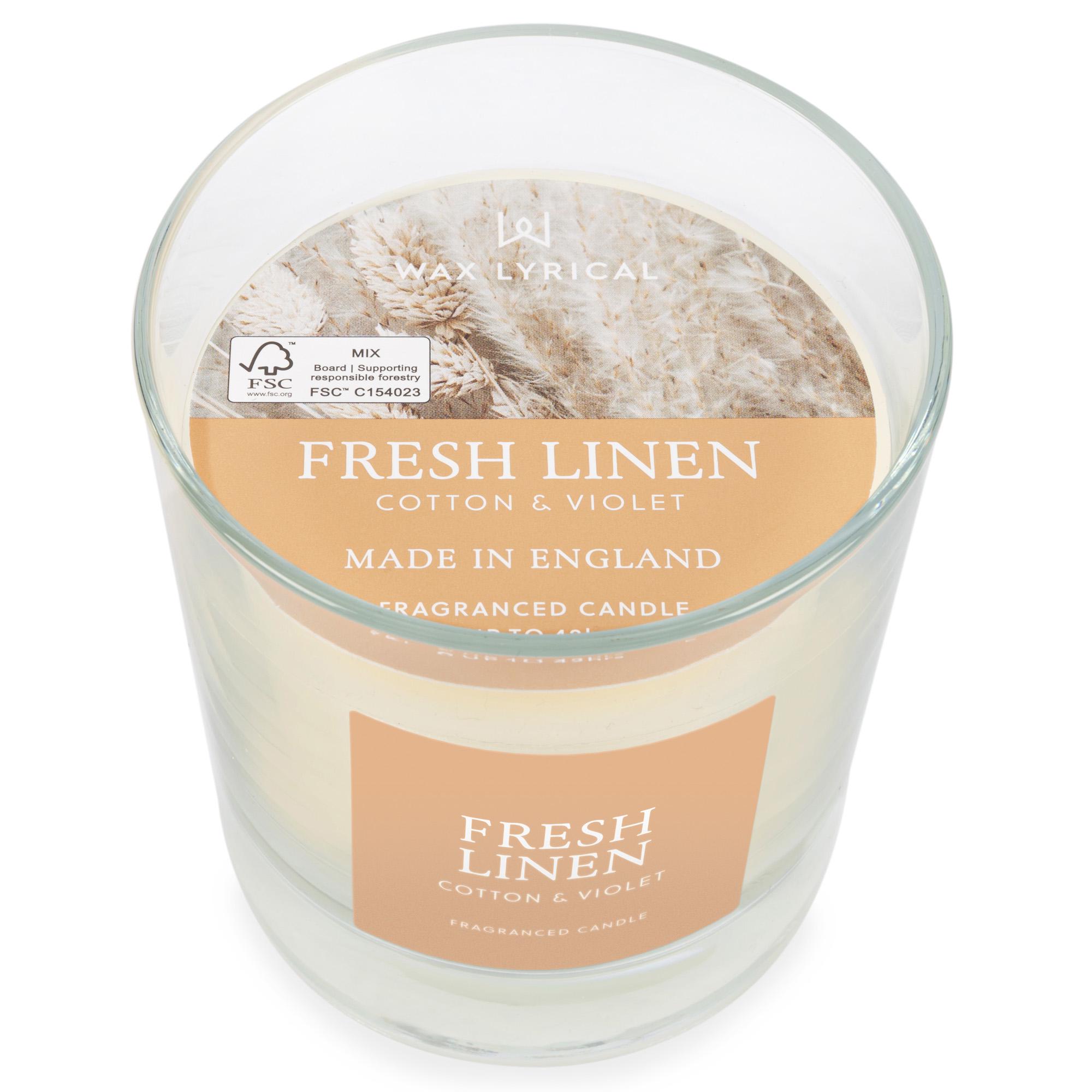 Wax Lyrical Candle Fresh Linen thumbnail 2