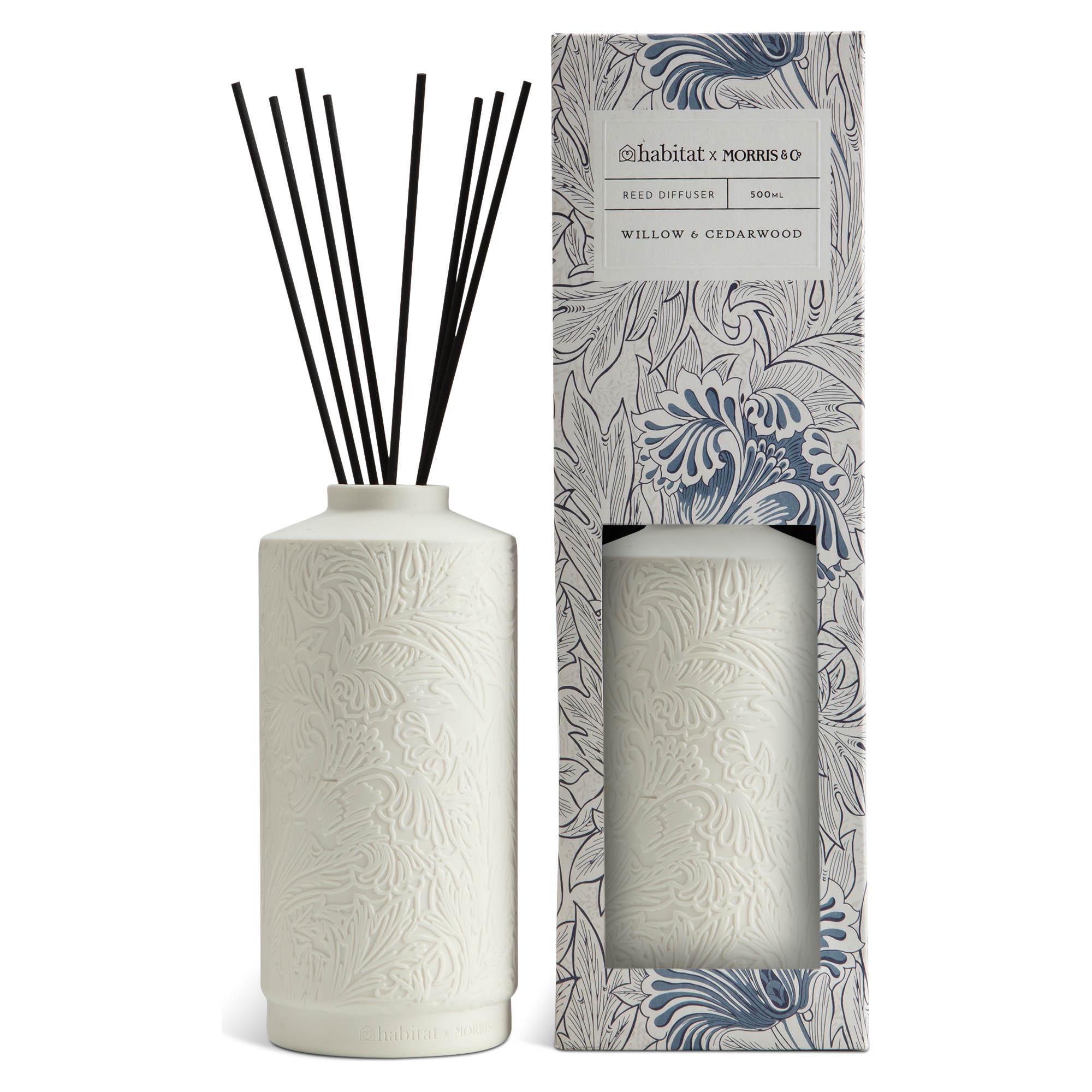 Habitat x Morris & Co. Willow & Cedarwood 500ml Diffuser