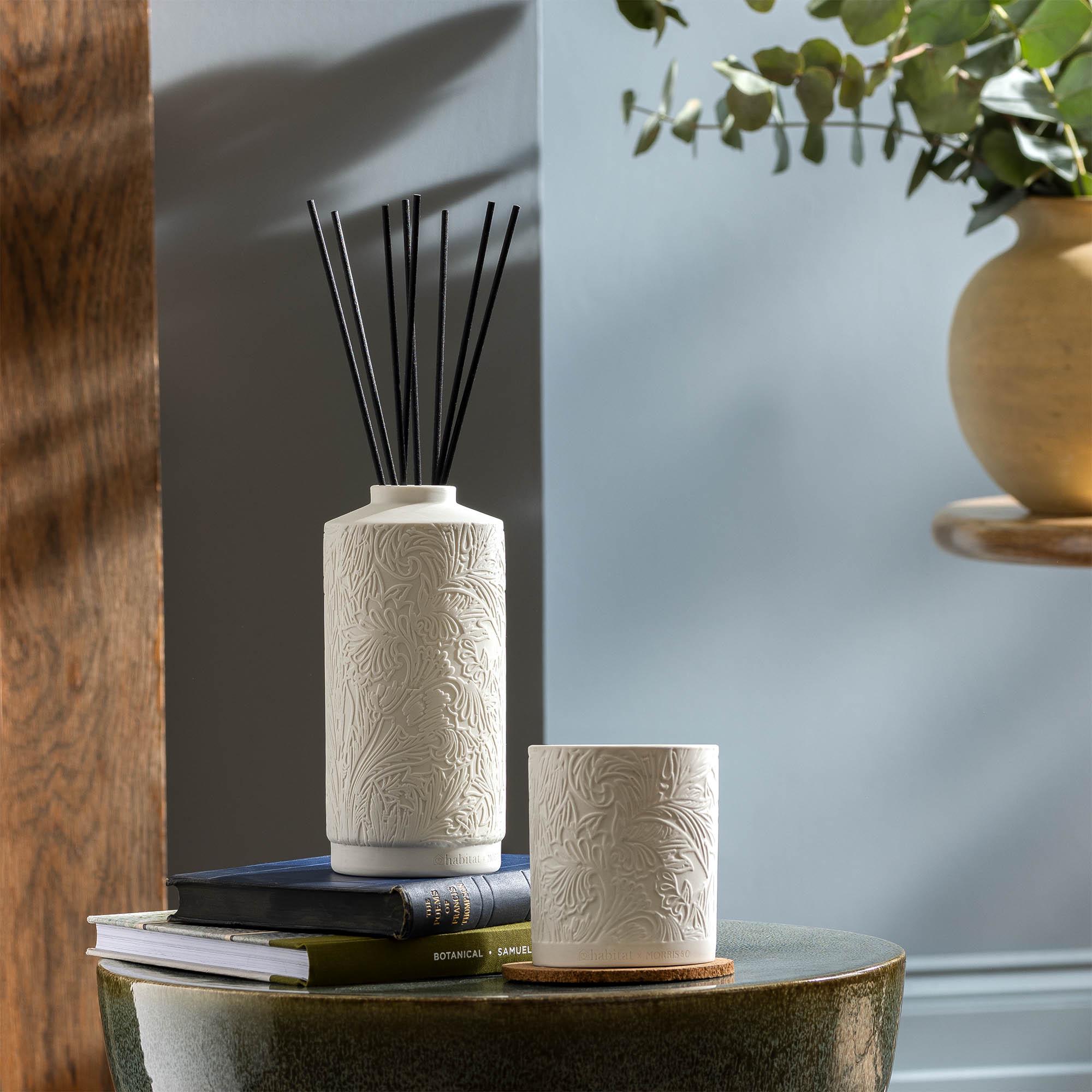 Habitat x Morris & Co. Willow & Cedarwood 500ml Diffuser thumbnail 2