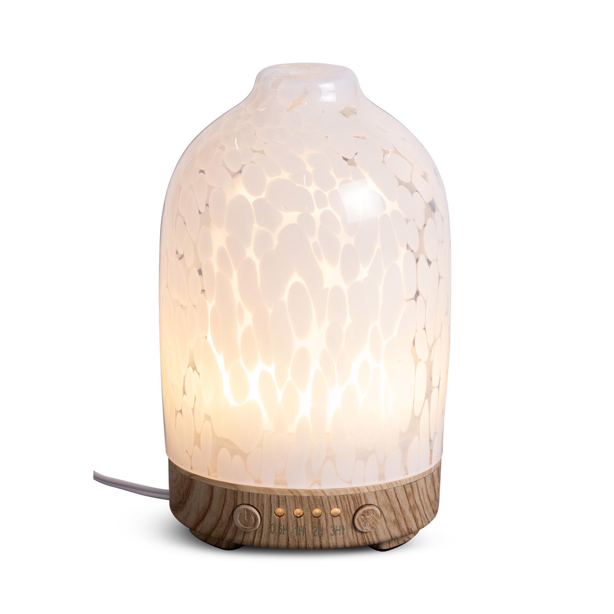 Habitat Confetti Glass Electric Diffuser - White thumbnail 3