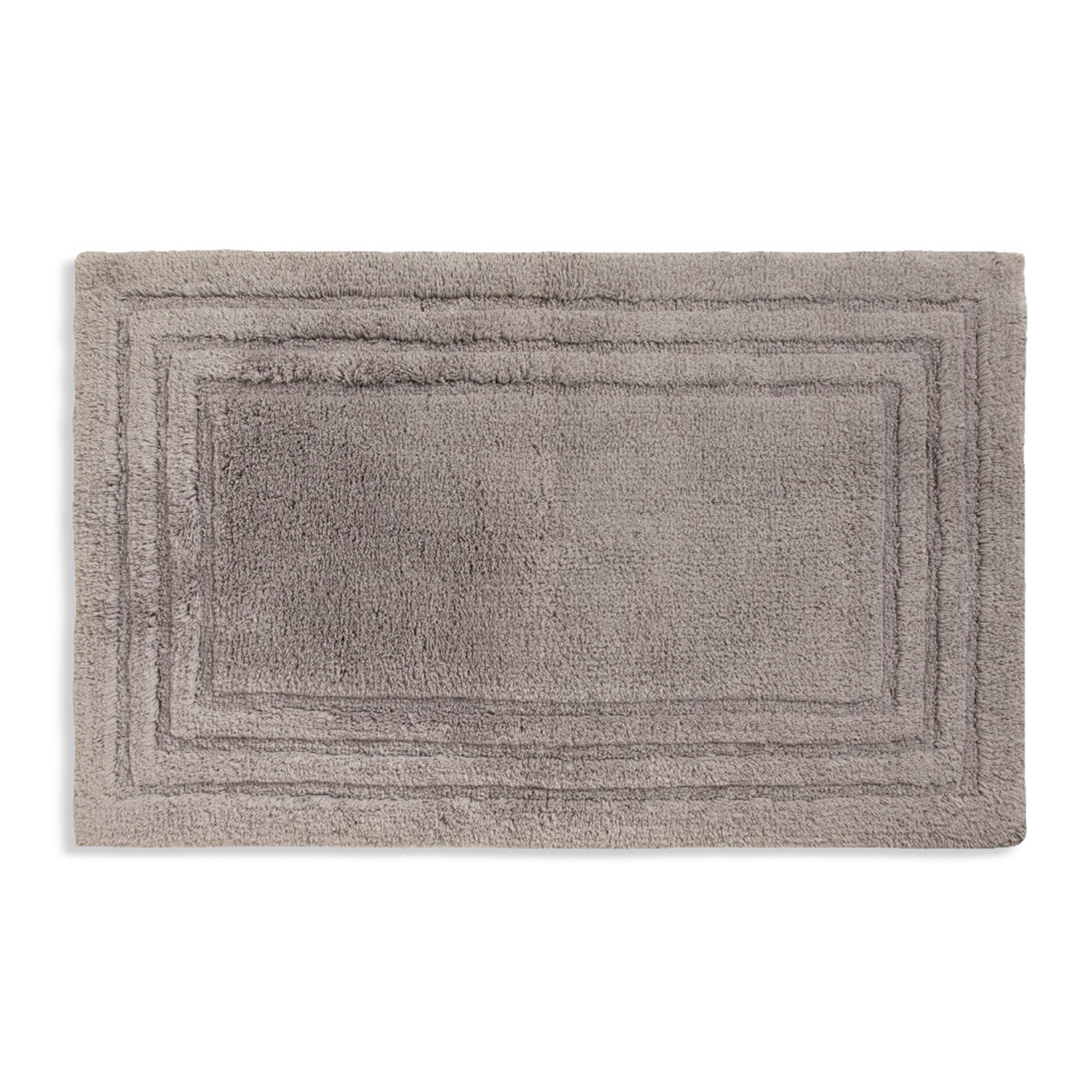 Habitat Deep Pile Bath Mat - Silver