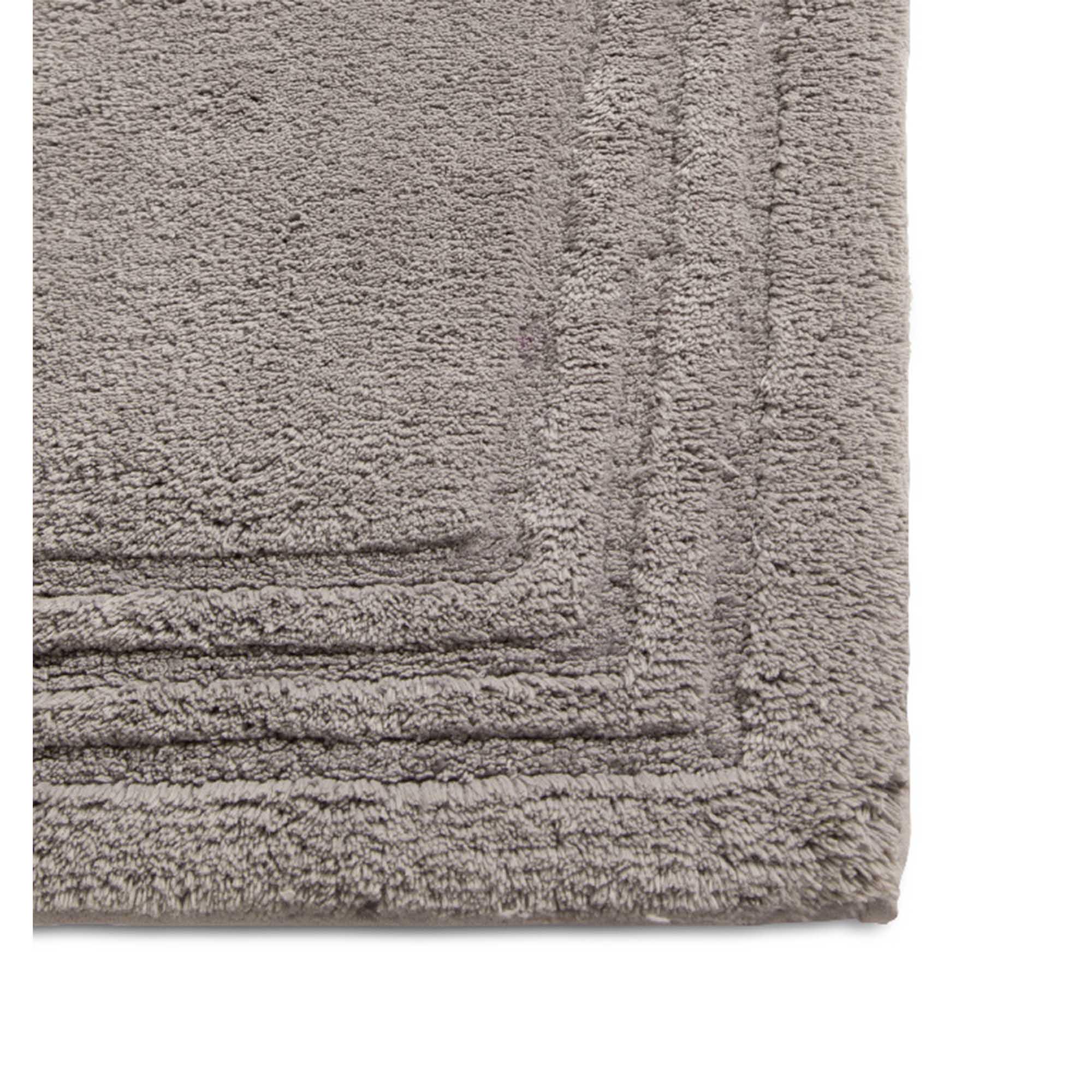 Habitat Deep Pile Bath Mat - Silver thumbnail 3