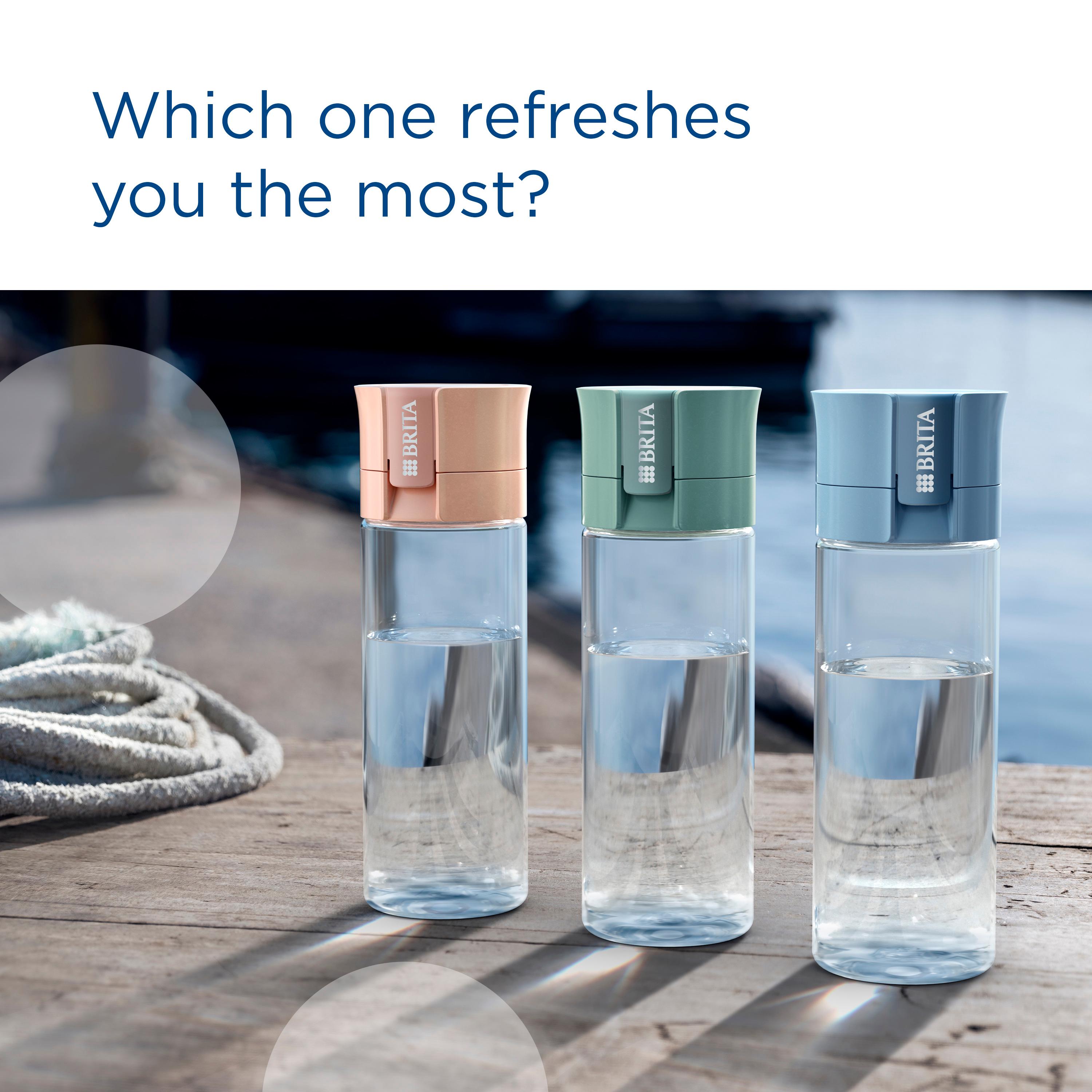 BRITA 600ml Water Filter Bottle - Apricot thumbnail 6