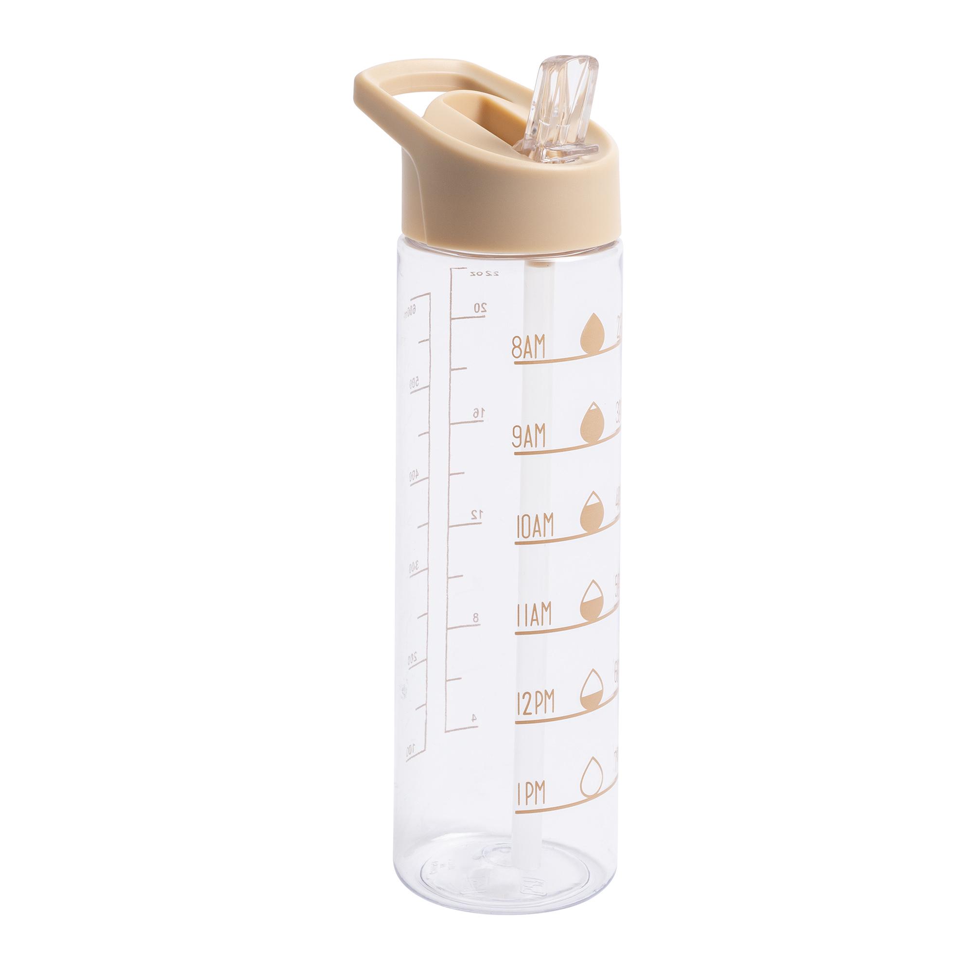 Sainsbury's Home Beige Tracker Sipper Water Bottle - 700ml thumbnail 2