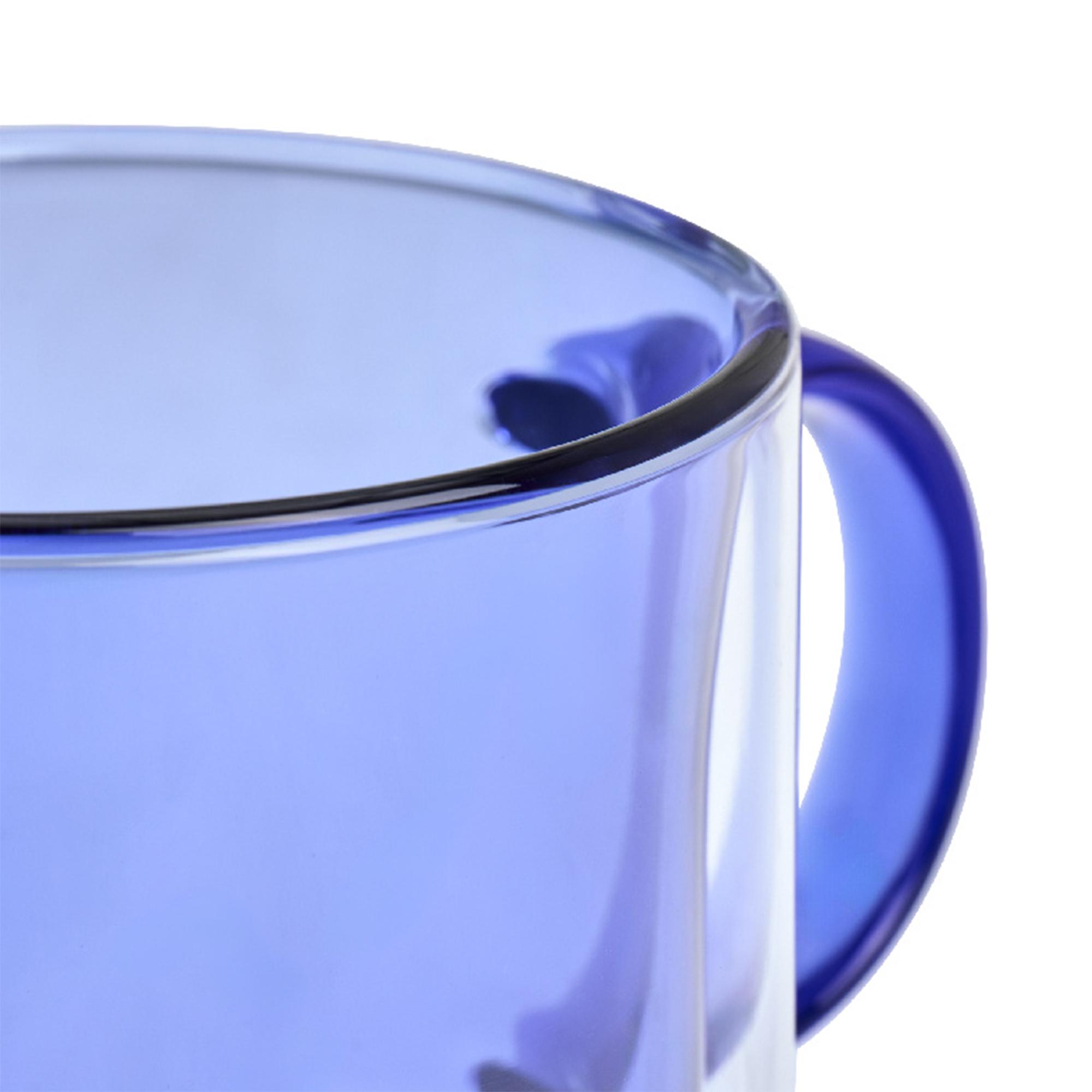 Habitat Double Walled Mug - Blue thumbnail 3