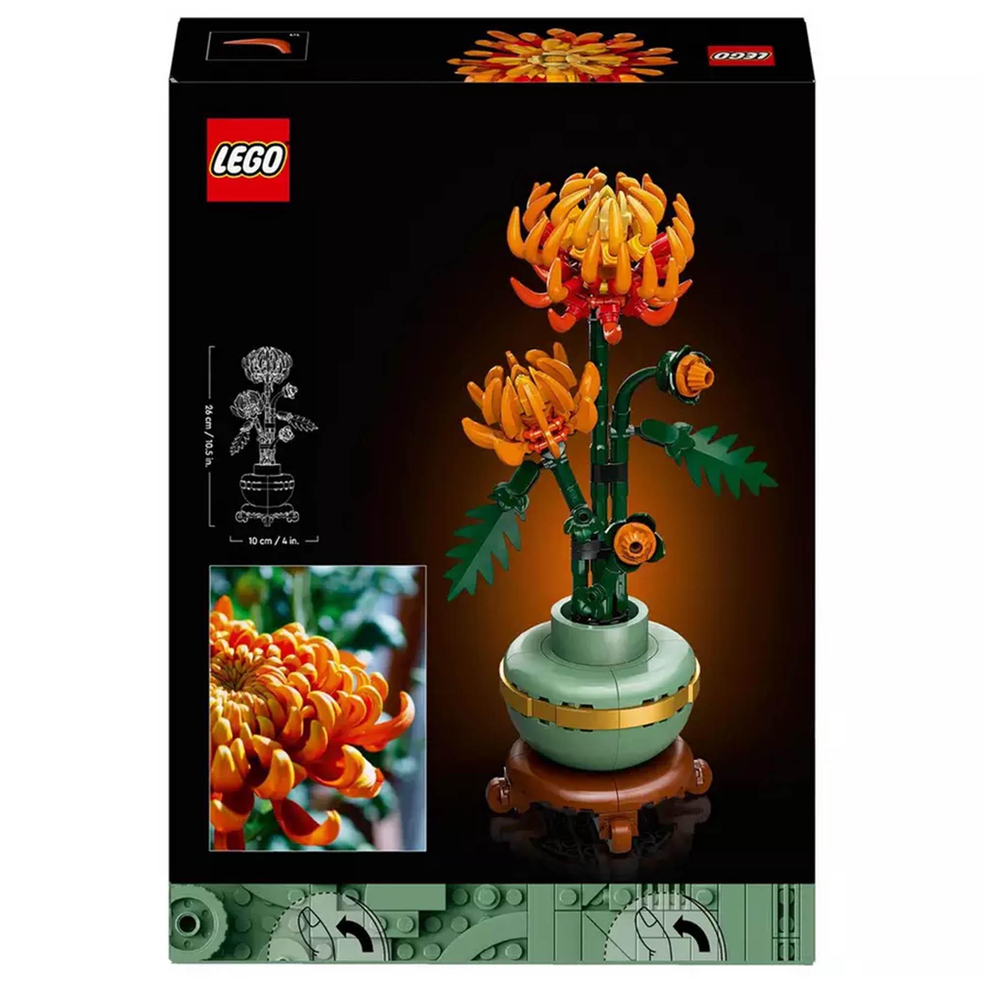 LEGO Icons Chrysanthemum Faux Flower Set for Adults 10368 thumbnail 5