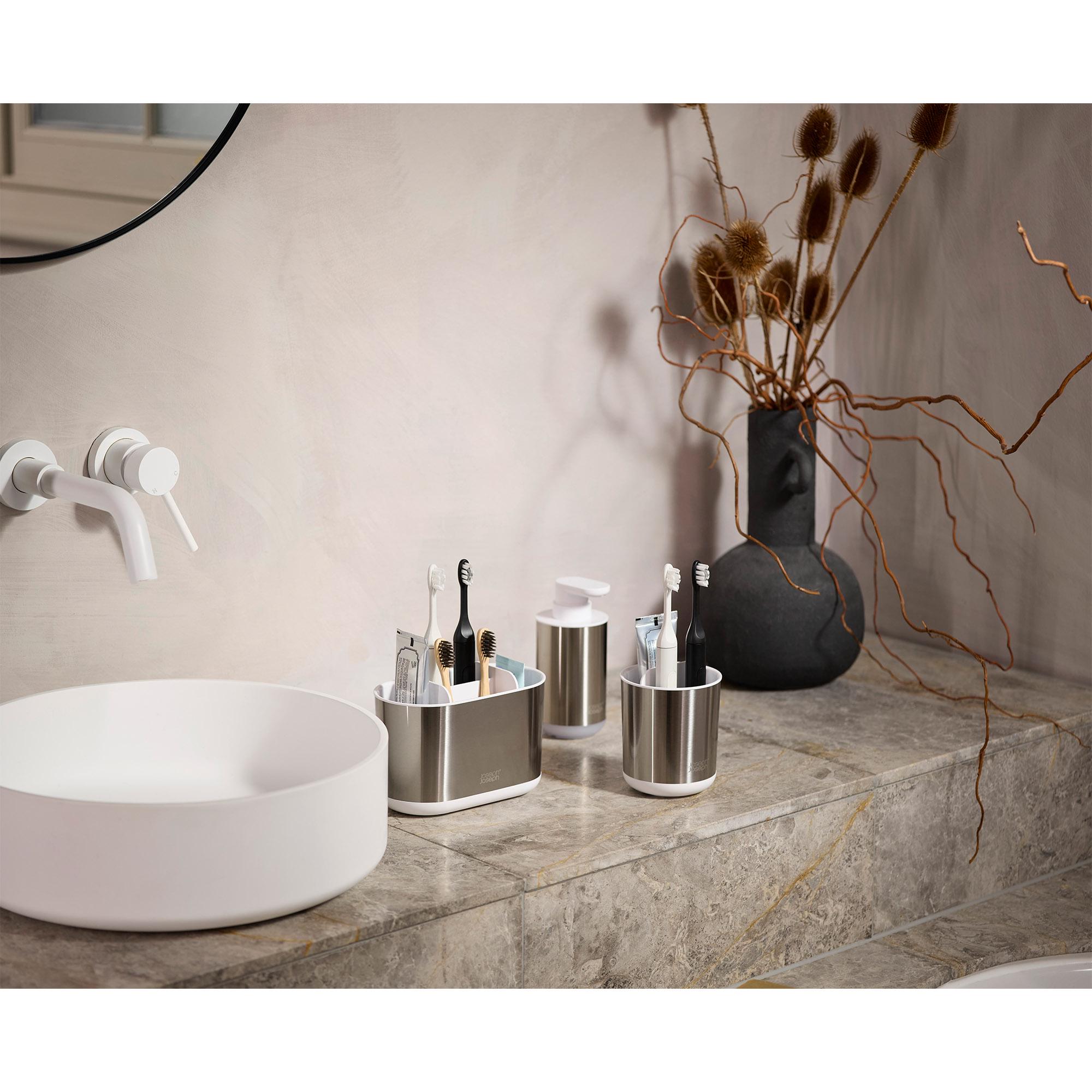 Joseph Joseph Duo Steel Soap Pump - Chrome thumbnail 4