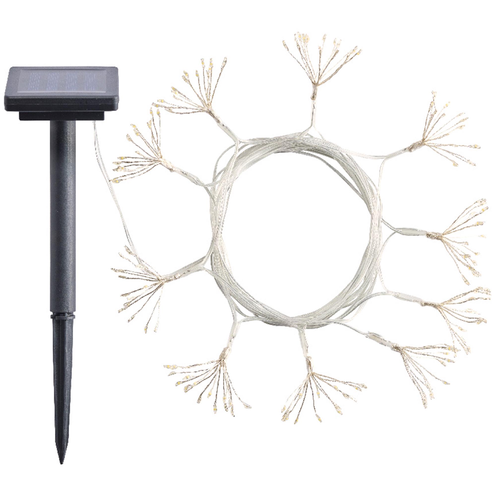 Garden by Sainsbury's Solar Starburst 10 String Lights