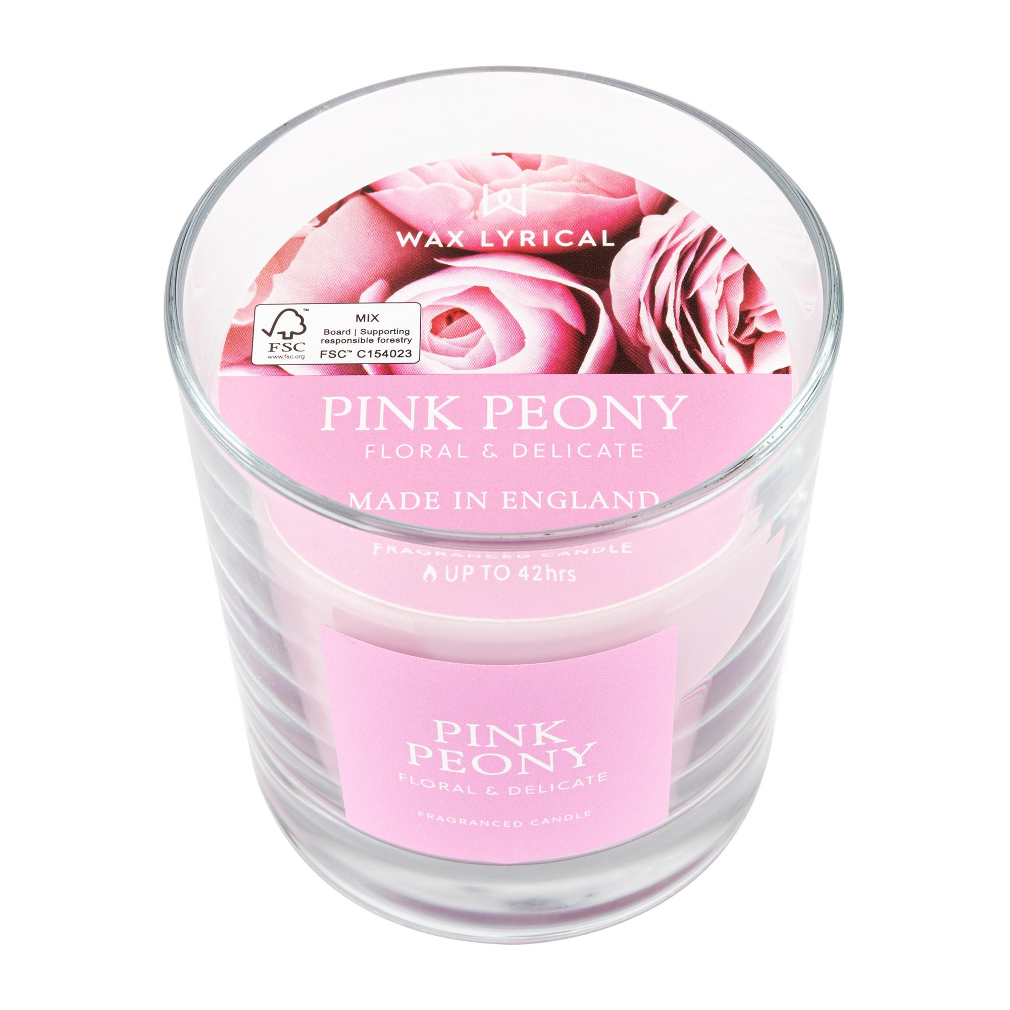 Wax Lyrical Scented Candle - Pink Peony thumbnail 2