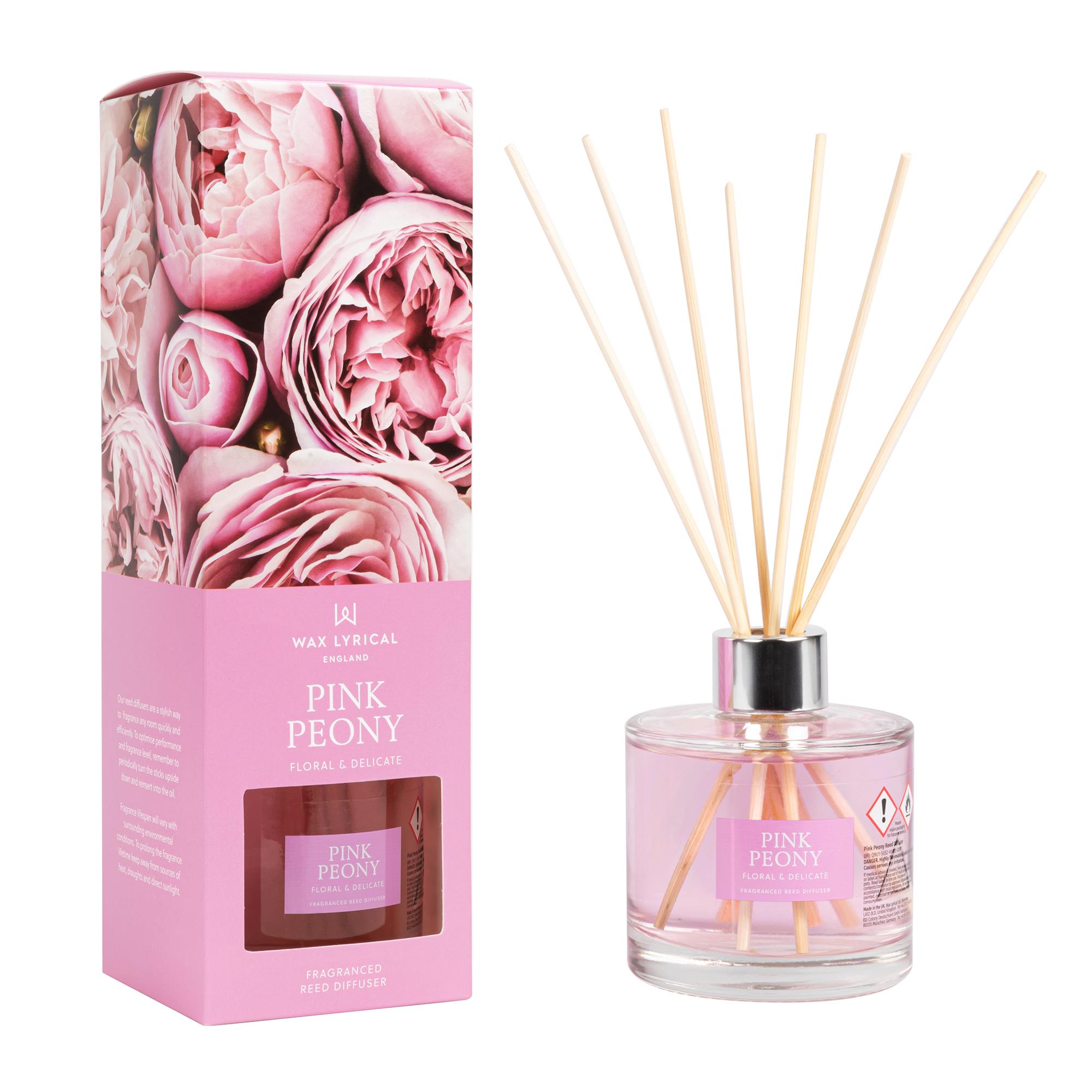 Wax Lyrical 200ml Scented Diffuser - Pink Peony