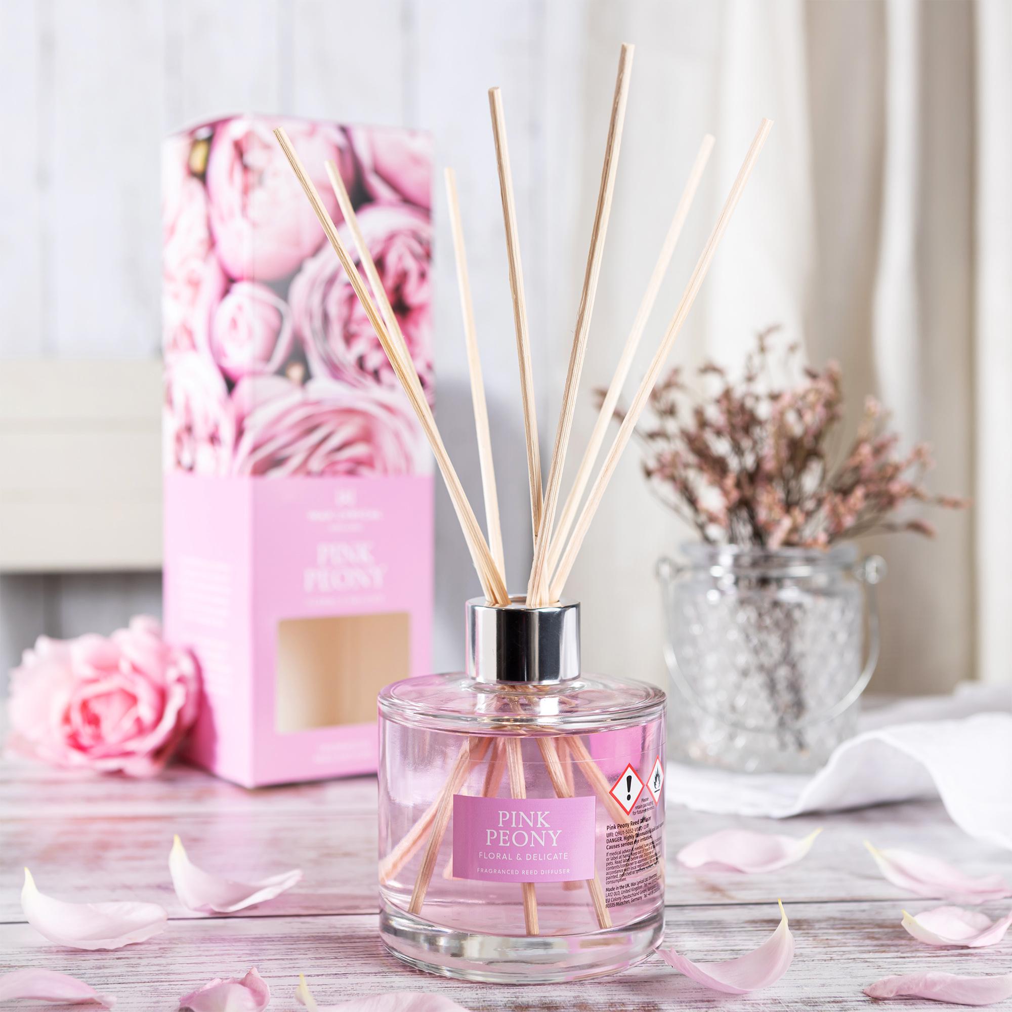 Wax Lyrical 200ml Scented Diffuser - Pink Peony thumbnail 2