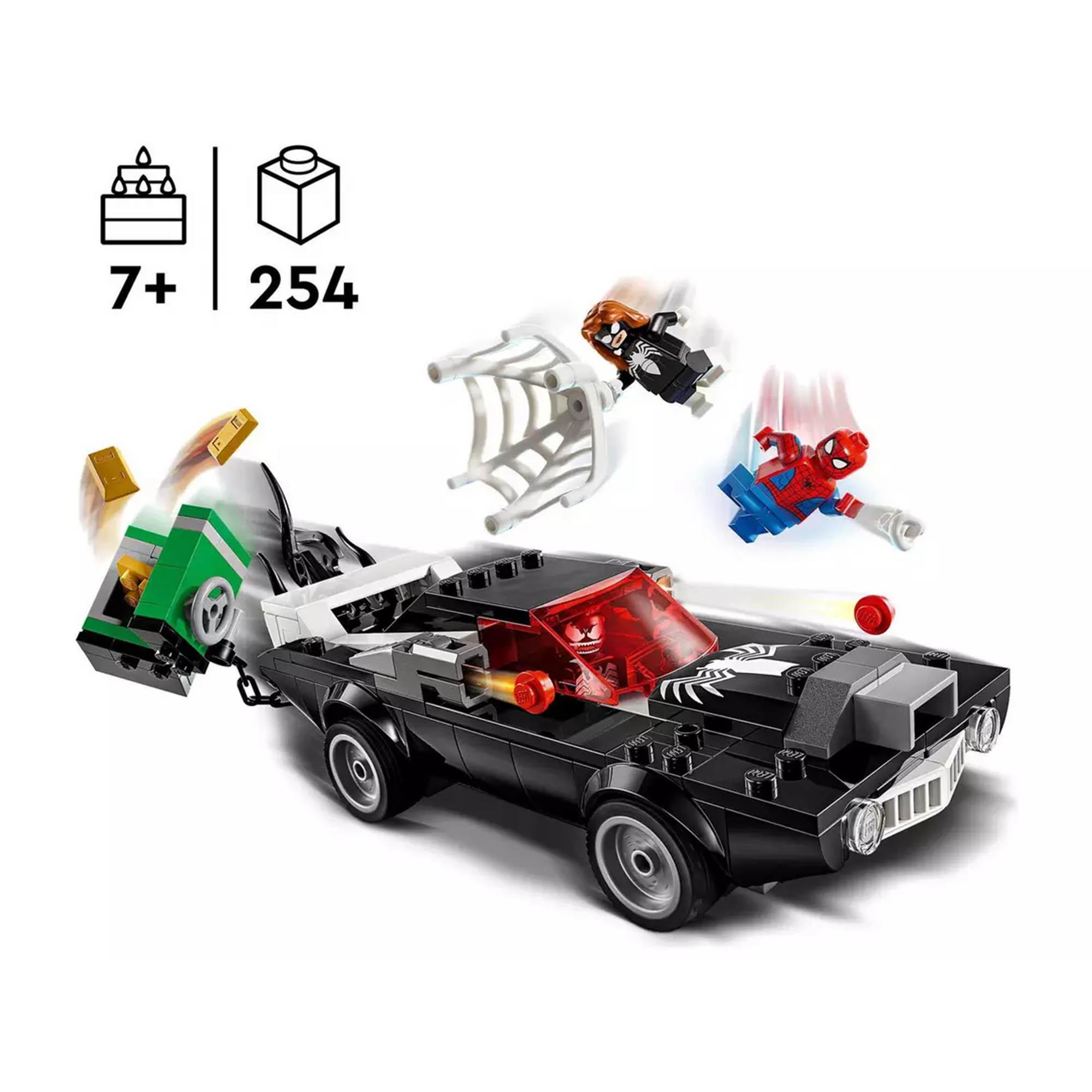 LEGO Marvel Spider-Man vs. Venom Muscle Car Playset 76309 thumbnail 3