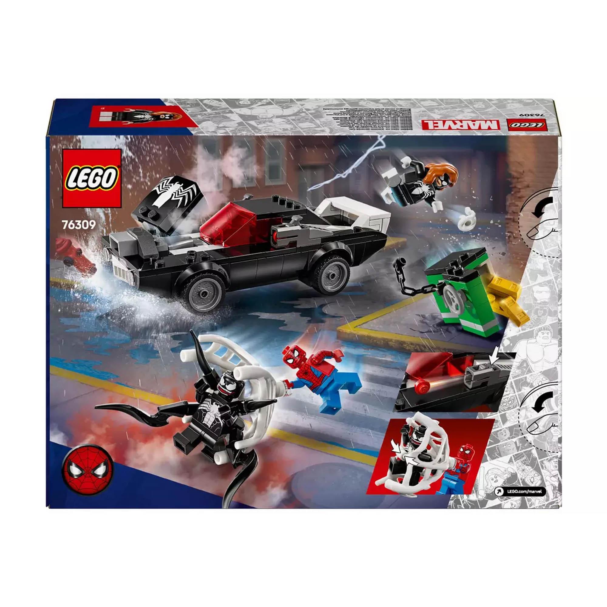 LEGO Marvel Spider-Man vs. Venom Muscle Car Playset 76309 thumbnail 5
