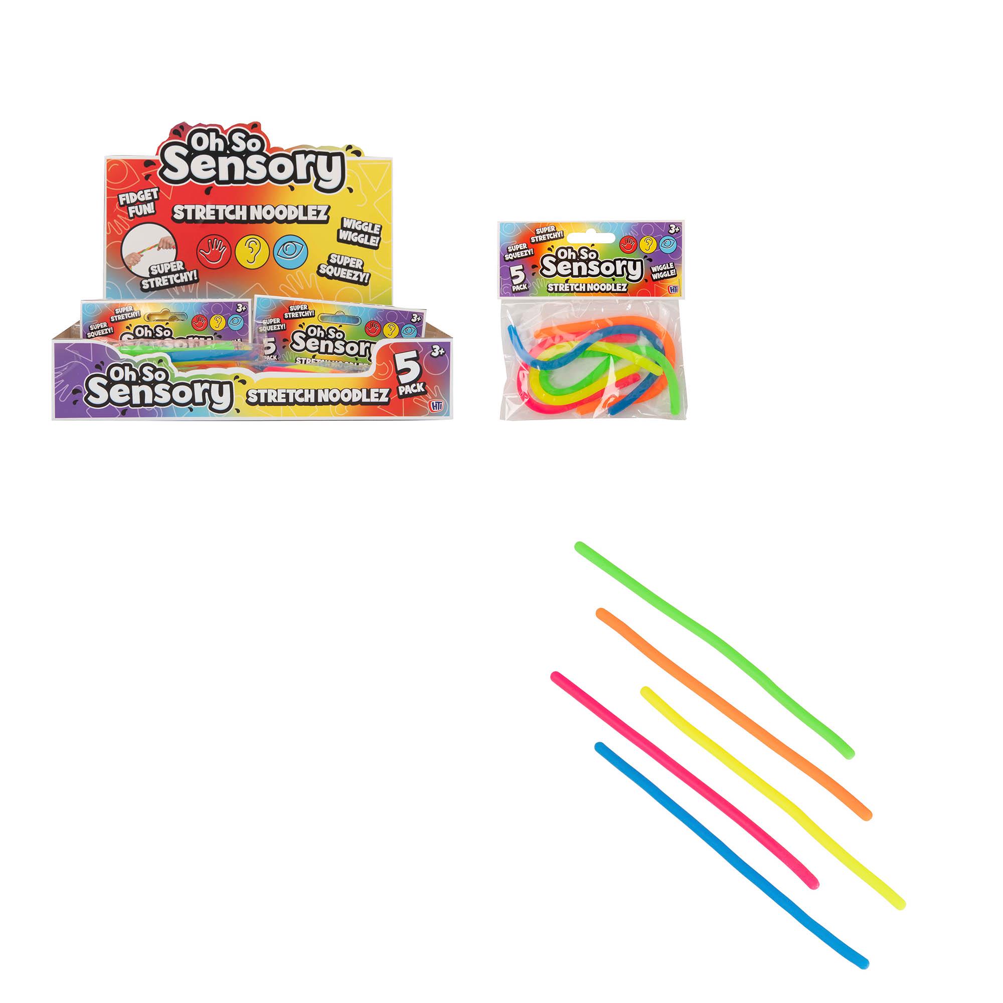 Squish Meez Oh So Sensory Multicoloured Stretch Noodlez thumbnail 2